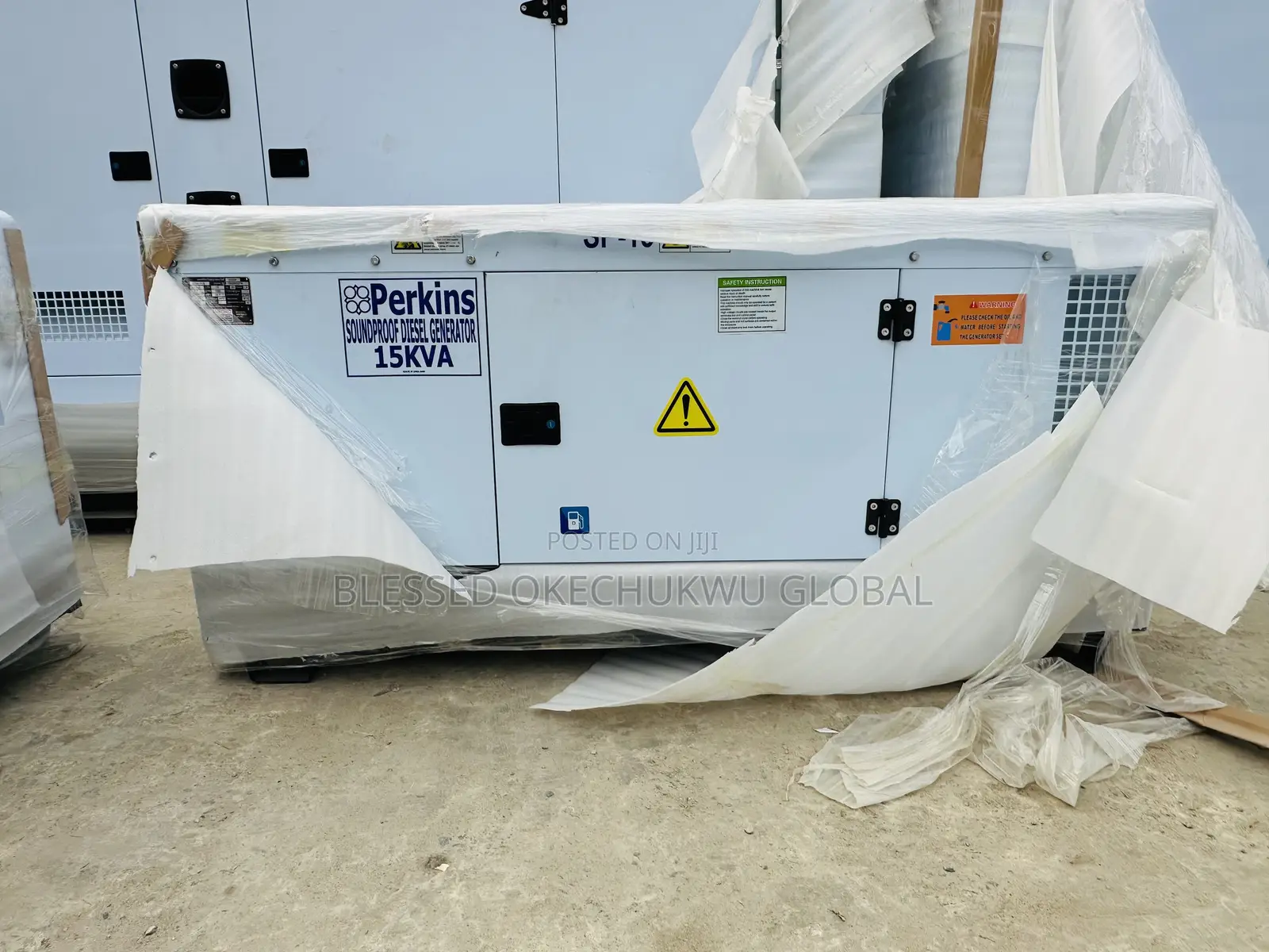 ~Sp15kva Perkins Diesel Soundproof Generator Direct Uk 