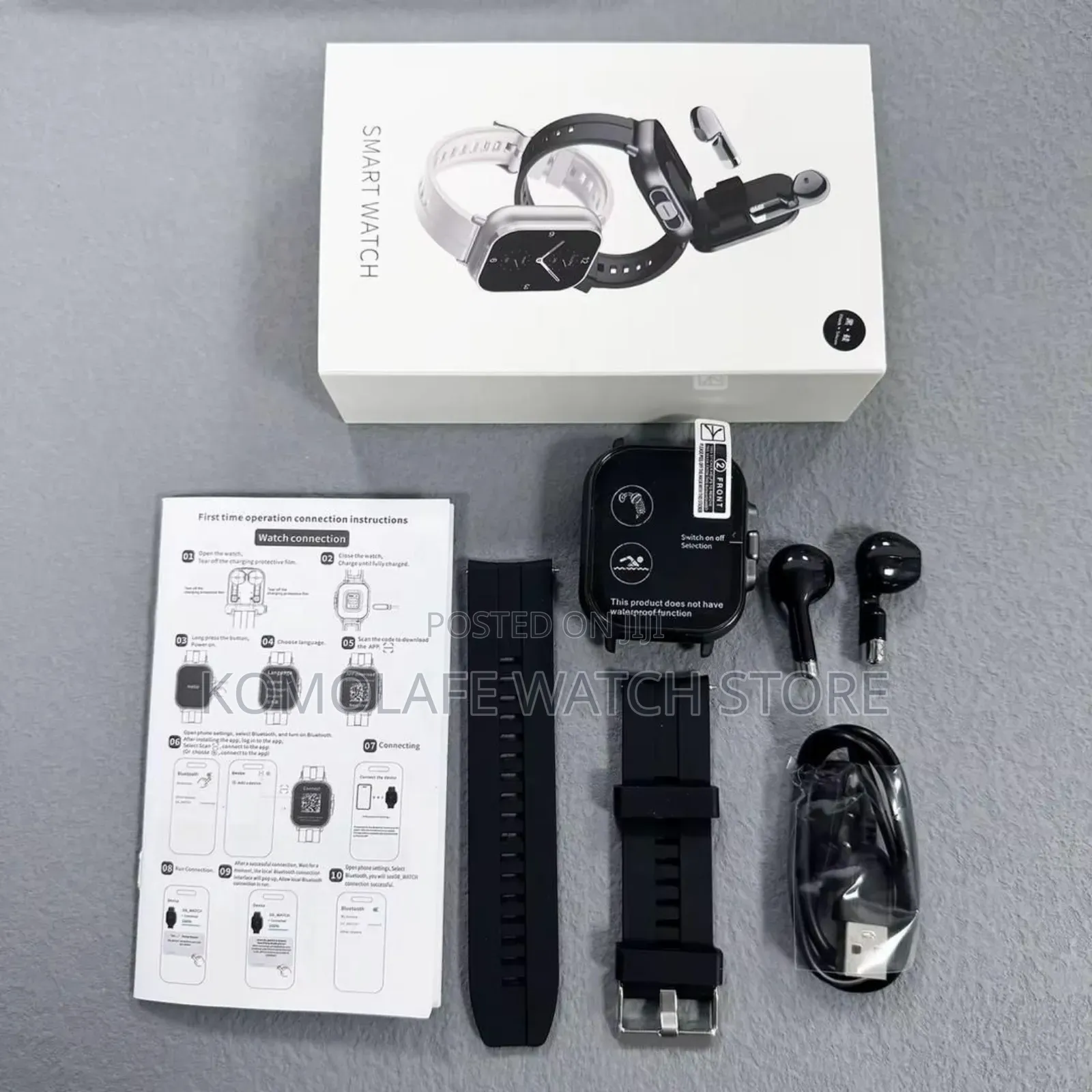 Smartwatch D8 + Earpod 2 in 1