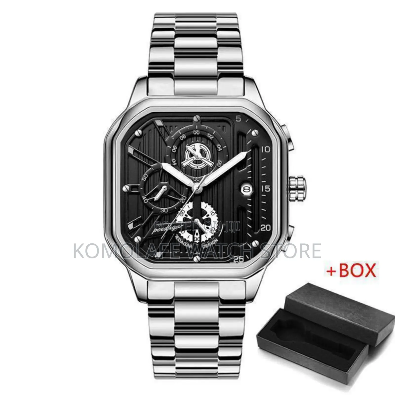 Poedagar Chronograph Chain
