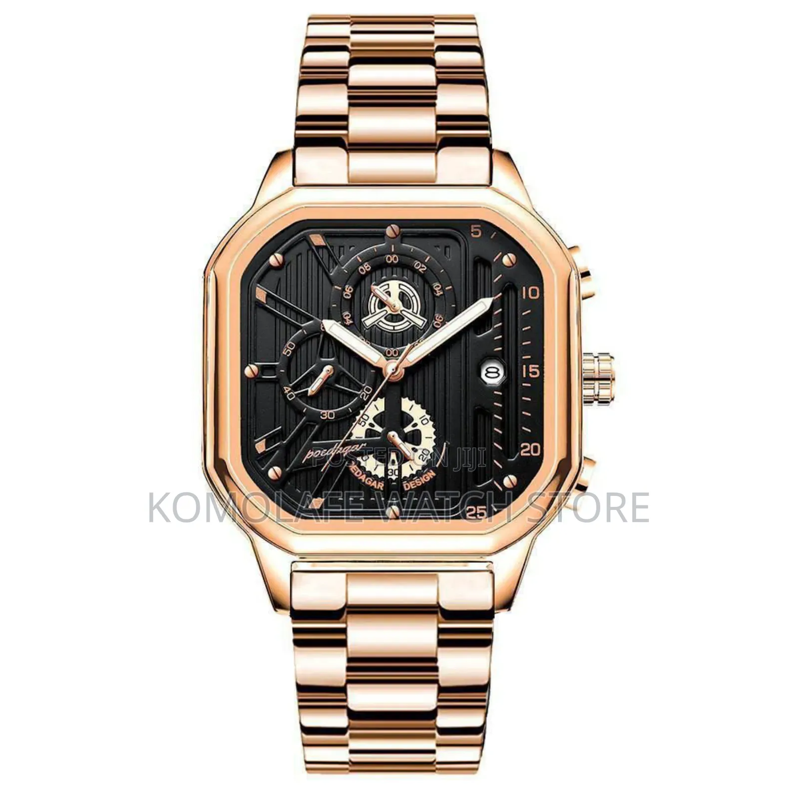 Poedagar Chronograph Chain