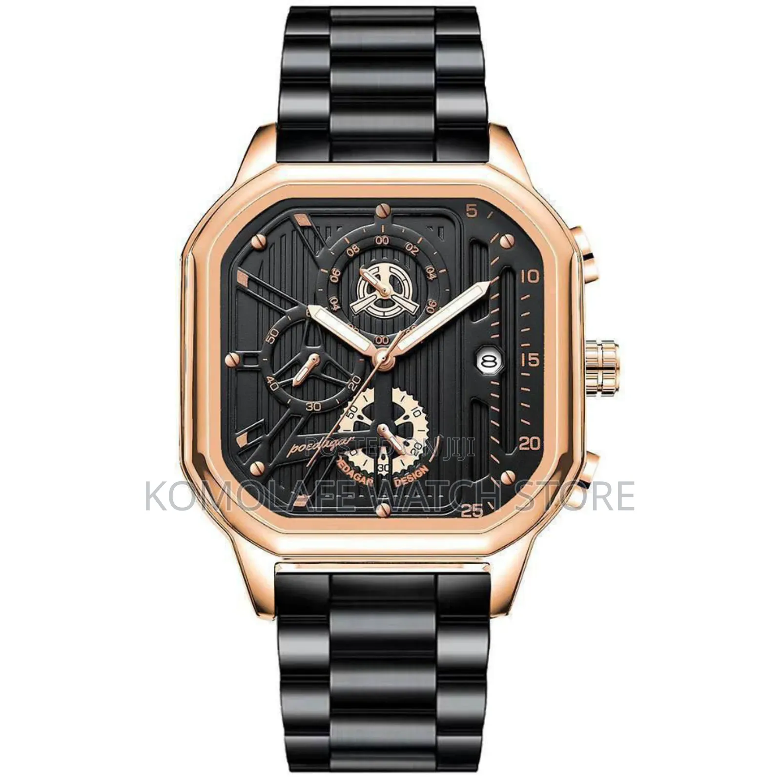 Poedagar Chronograph Chain