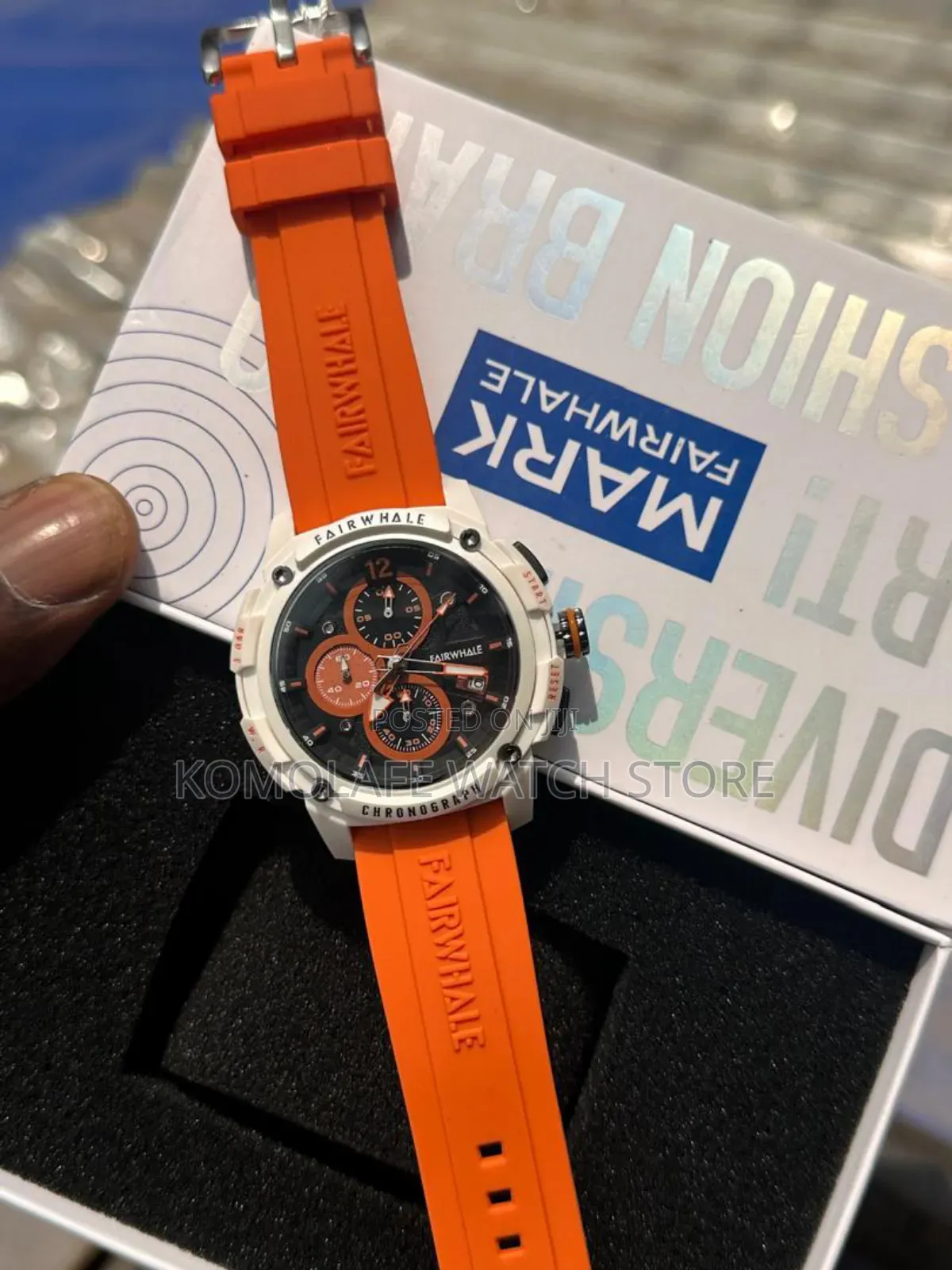 Mark Fairwhale Chronograph Rubber