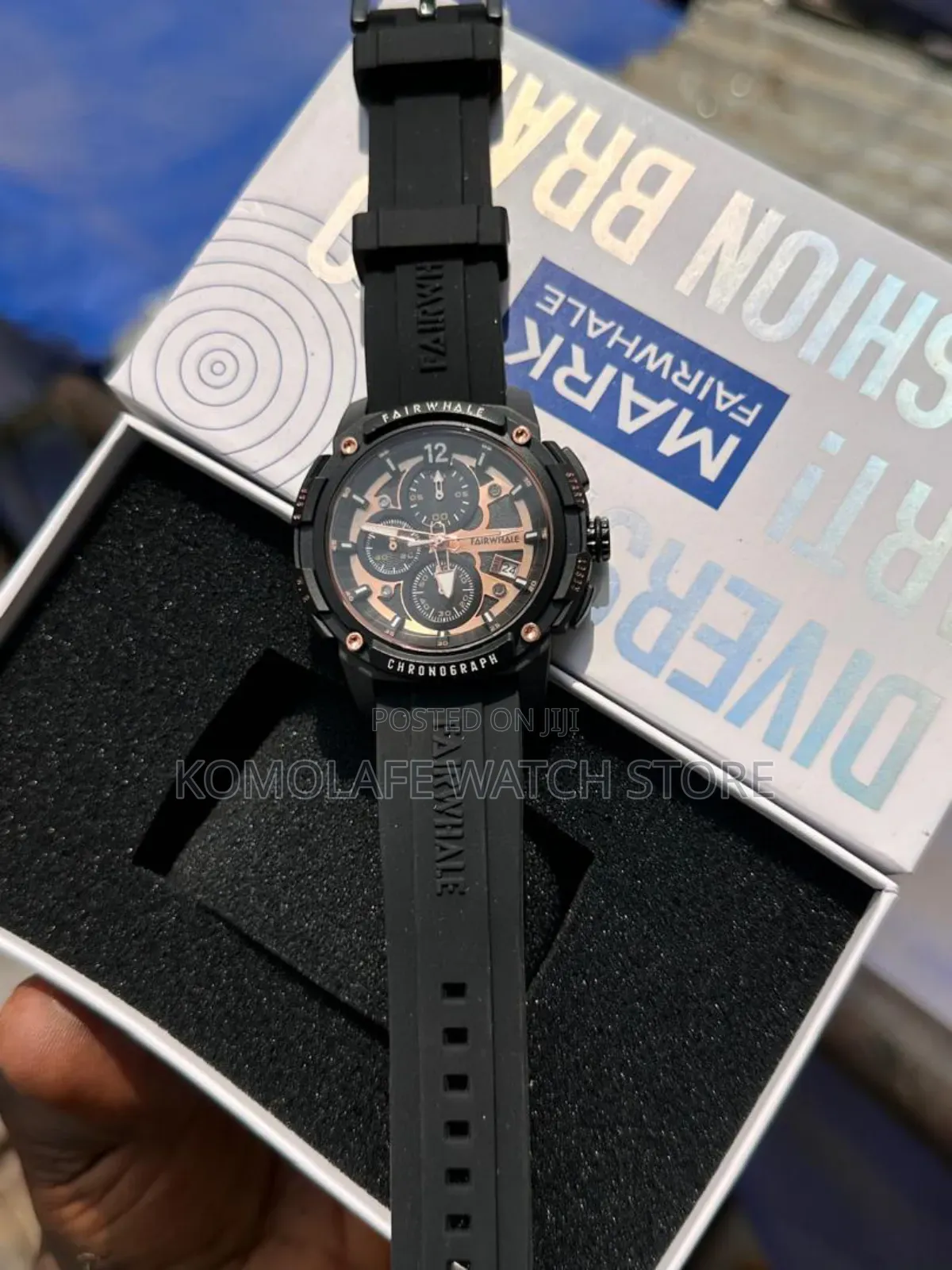 Mark Fairwhale Chronograph Rubber