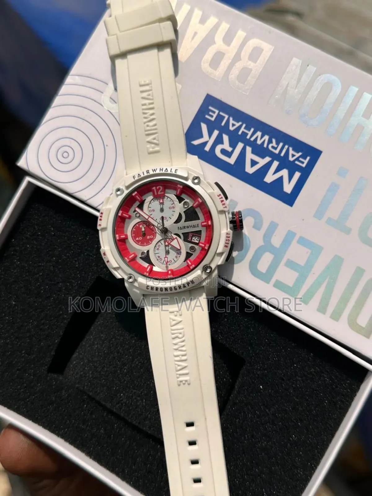 Mark Fairwhale Chronograph Rubber