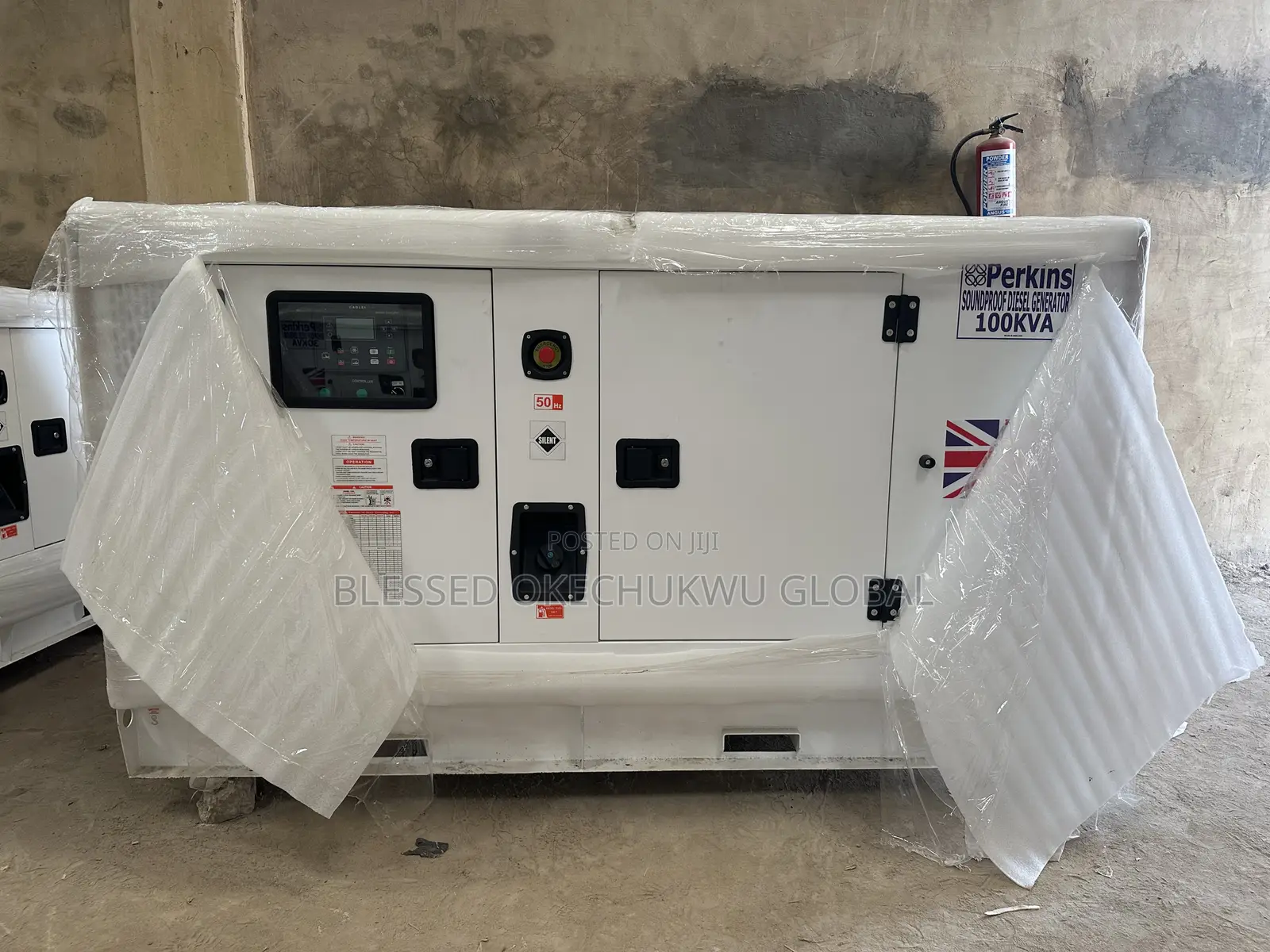 ~Sp100kva Perkins Diesel Soundproof Generator With Warranty