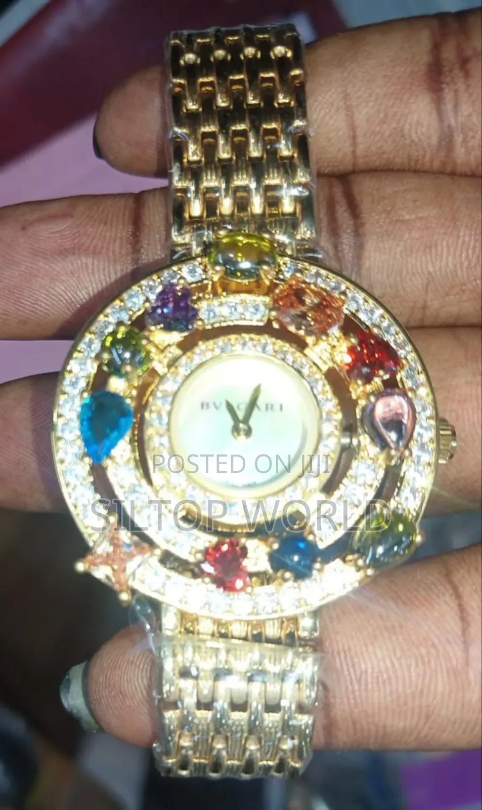 Luxury Gold Bvlgari Ladies Wristwatch