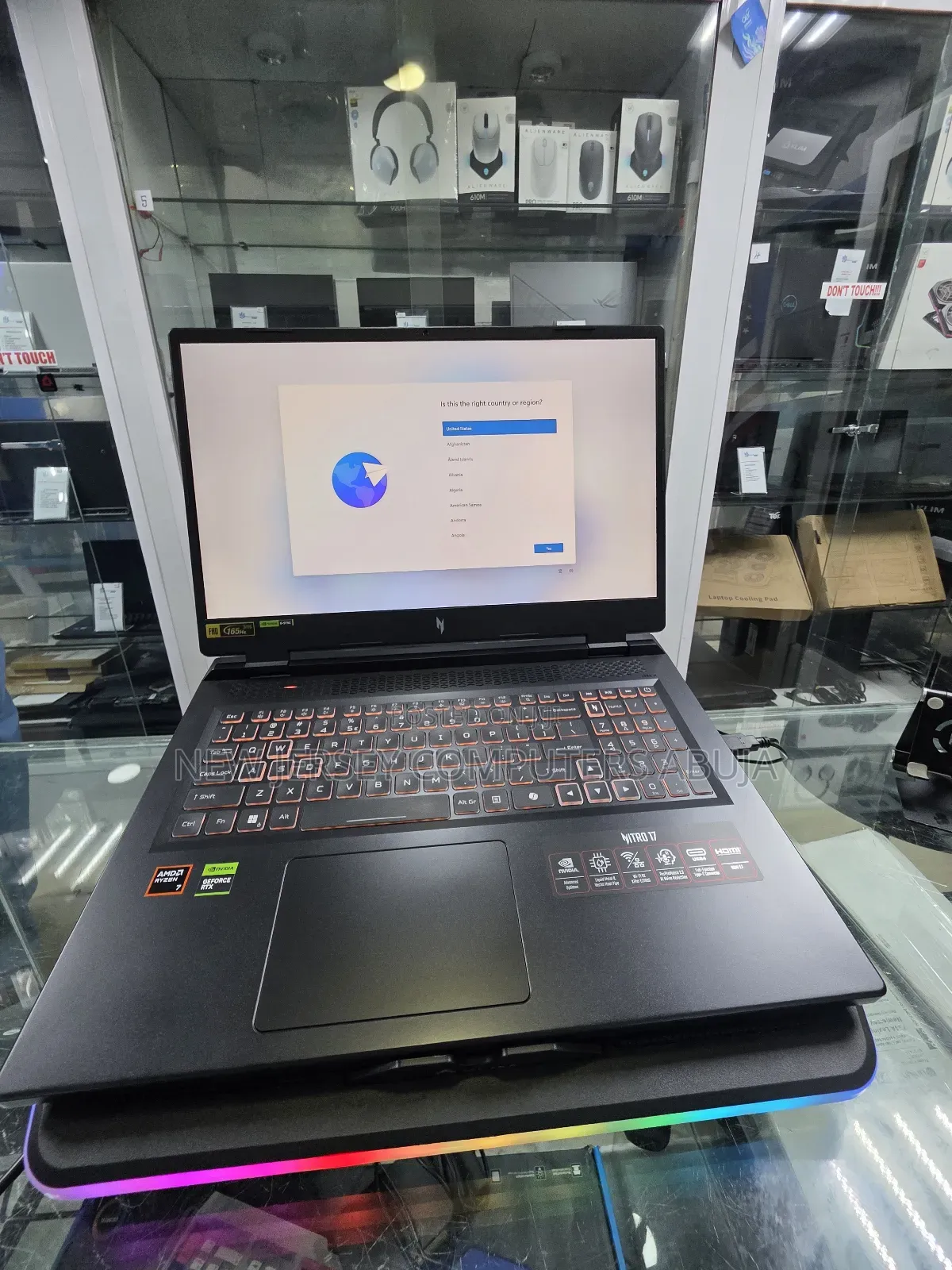 New Laptop Acer Nitro 5 16GB AMD Ryzen 7 SSD 1T