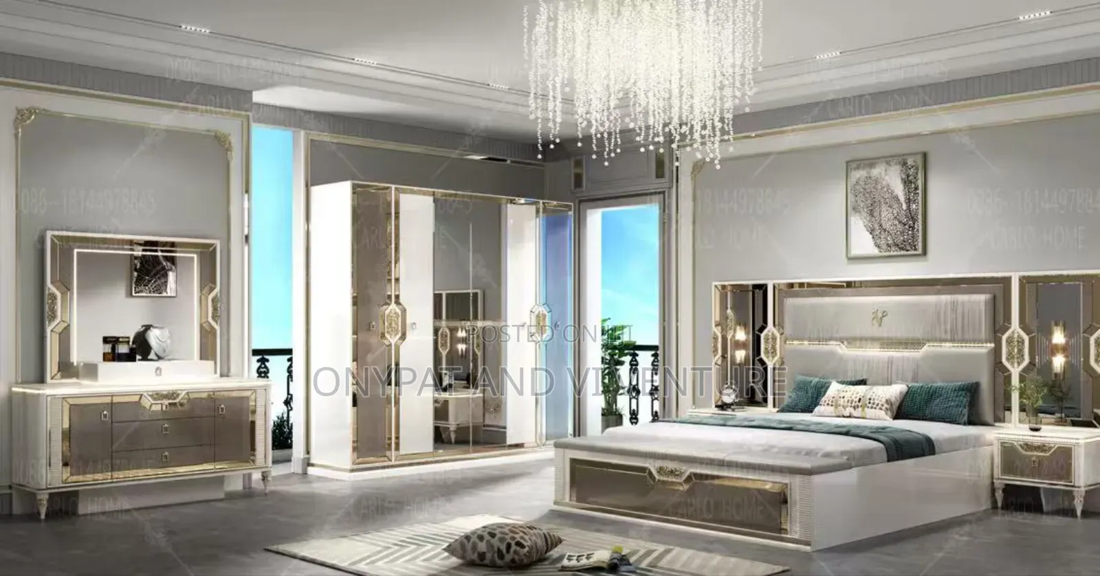 Luxurious Bed Frame.
