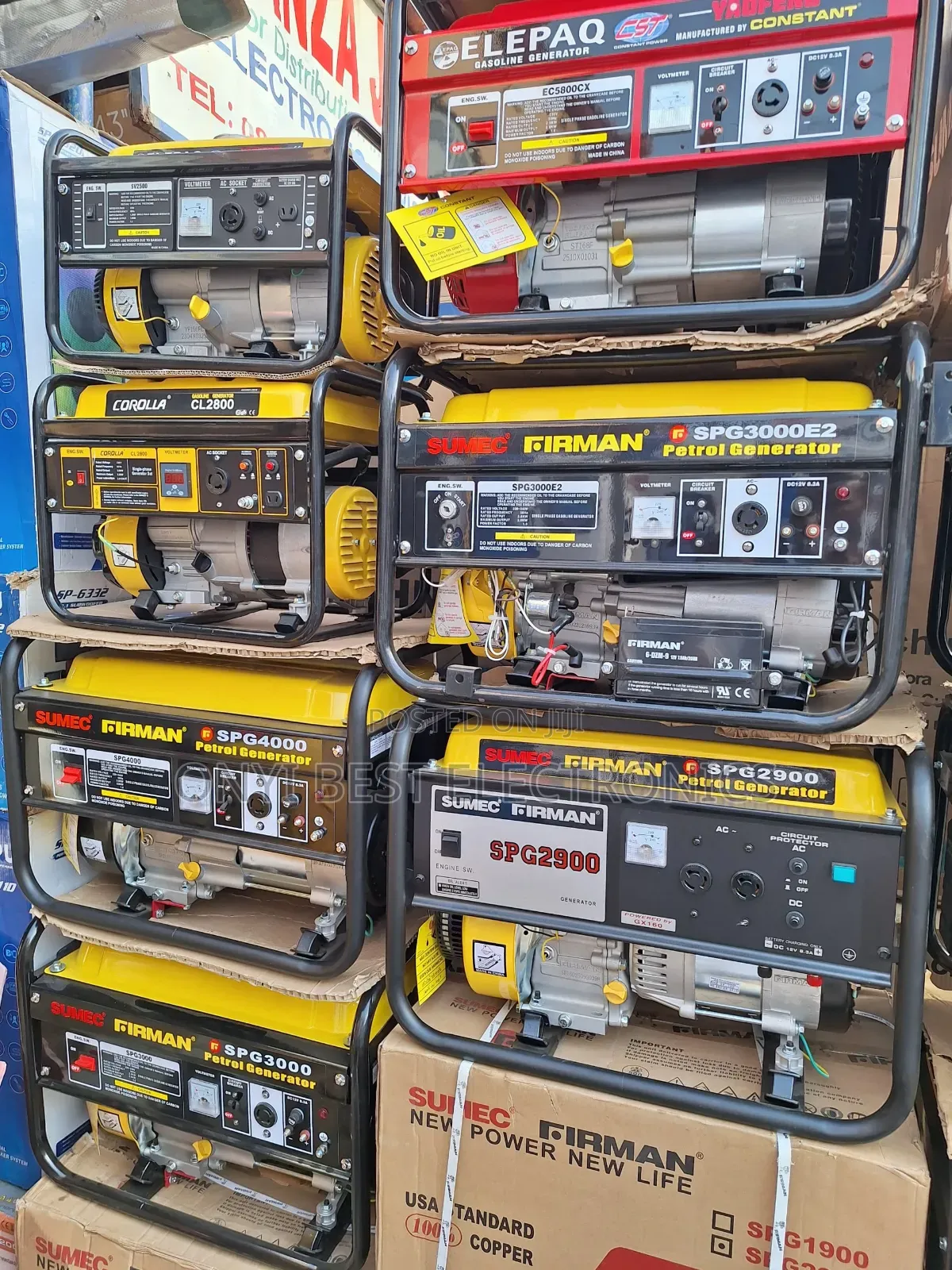 Sumec Firman 2.8kva Manual Generator - Spg3000