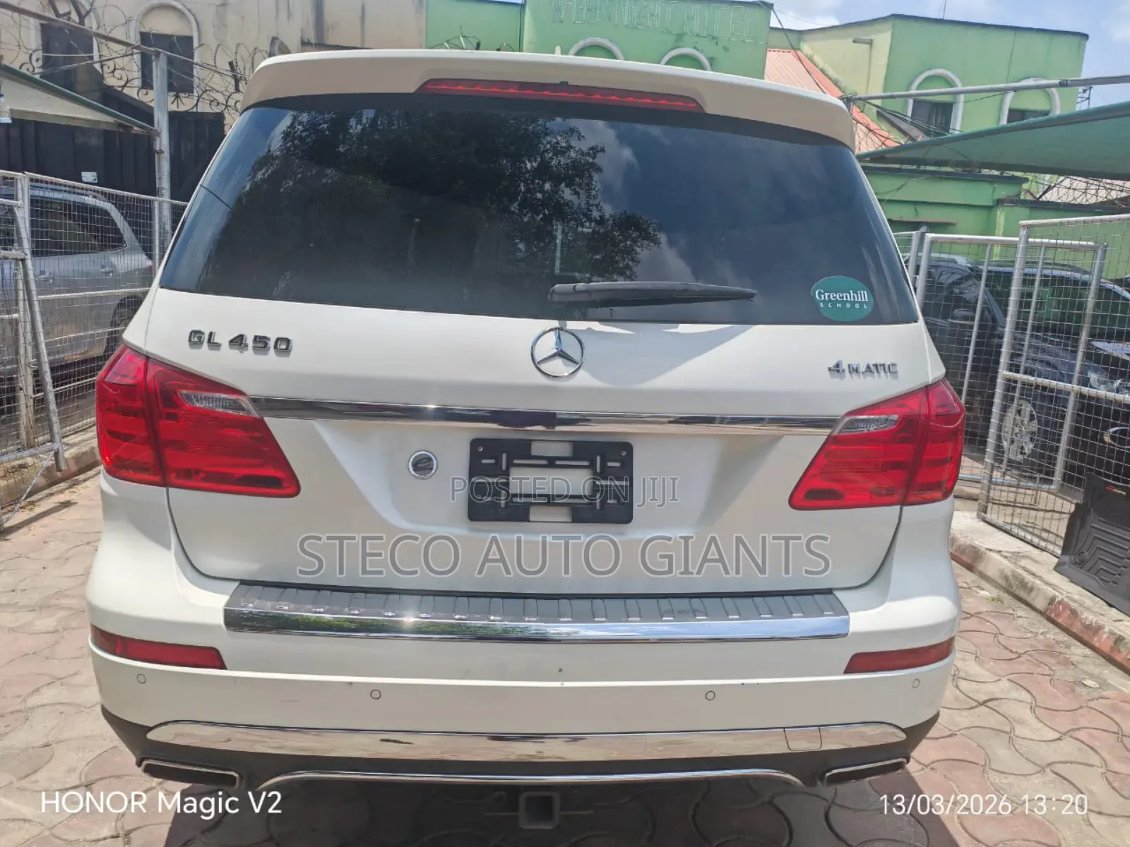 Mercedes-Benz GL-Class GL 450 2013 White