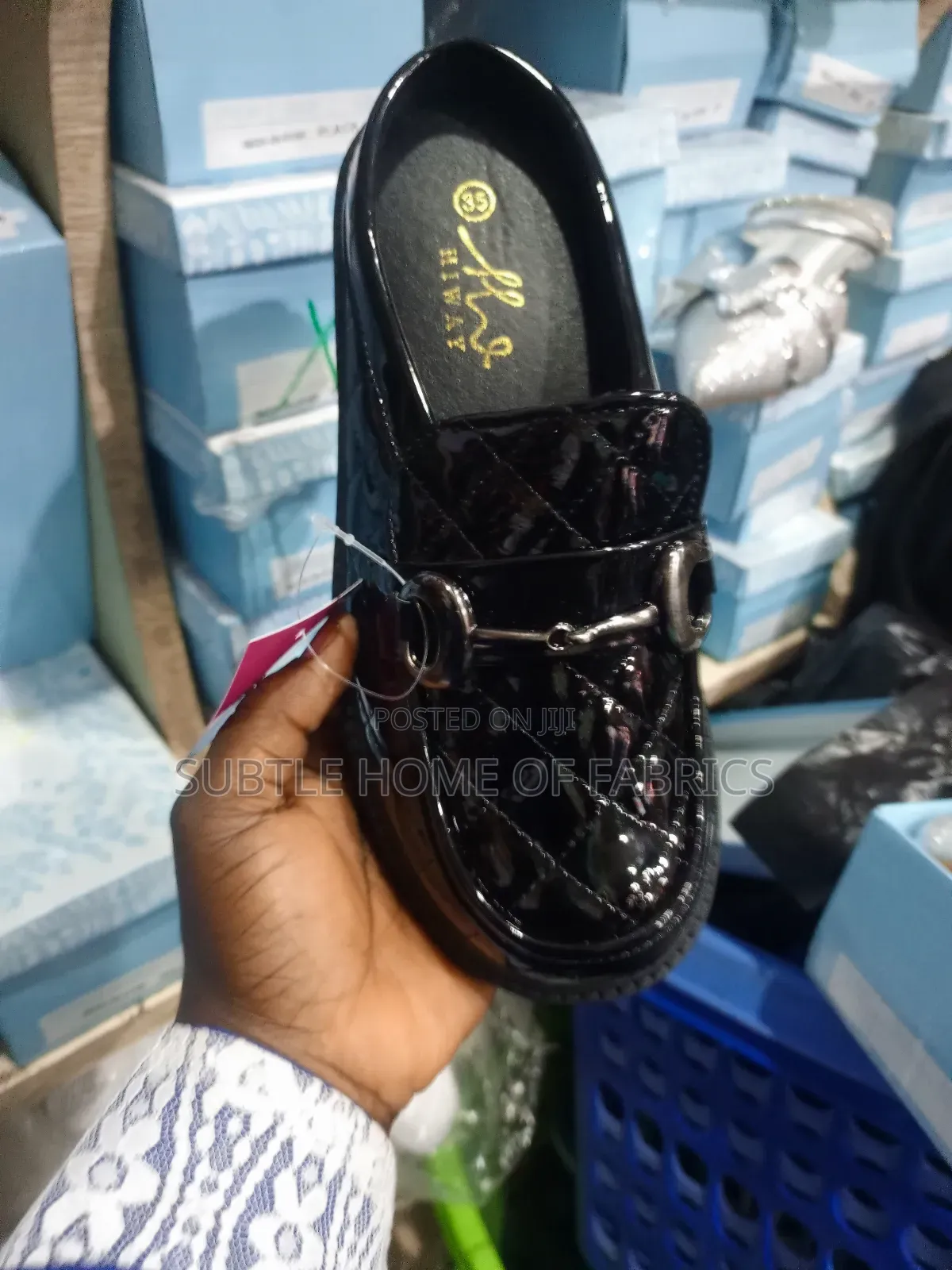 ): Stylish Black Kids Loafers – Perfect for Sallah (Limited Stock!)