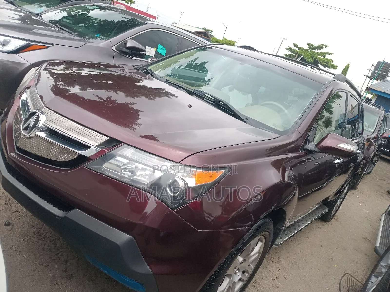 Acura MDX Technology Package AWD (3.7L 6cyl 5A) 2009 Red