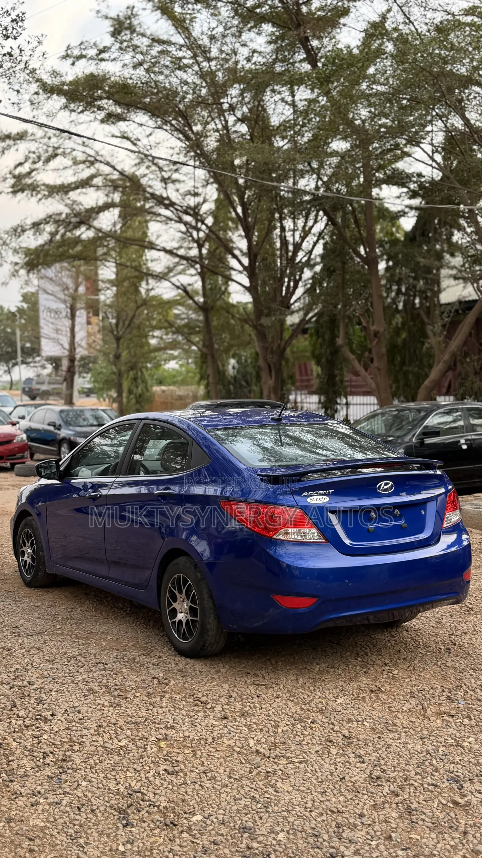 Hyundai Accent 2012 Blue