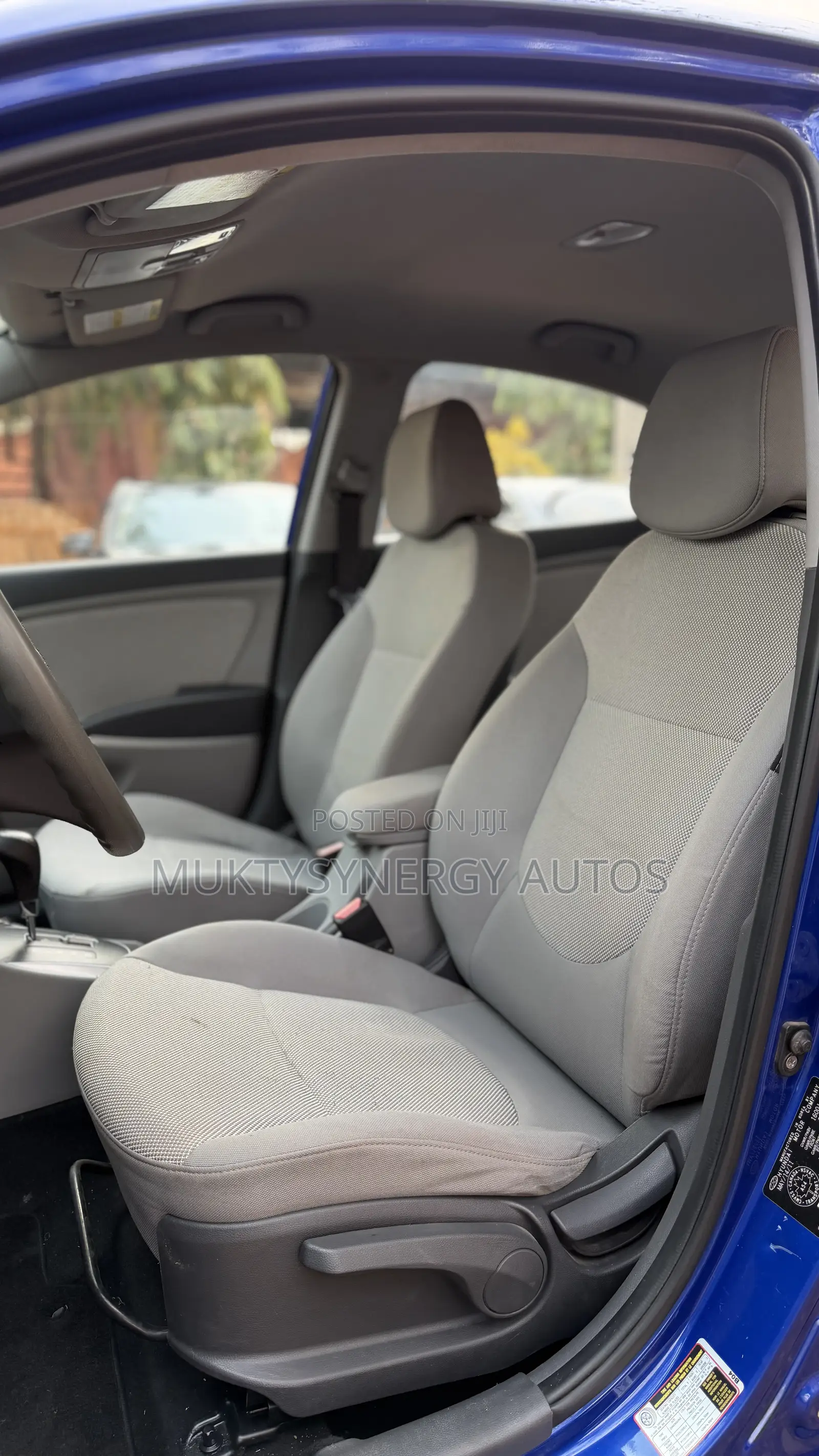 Hyundai Accent 2012 Blue