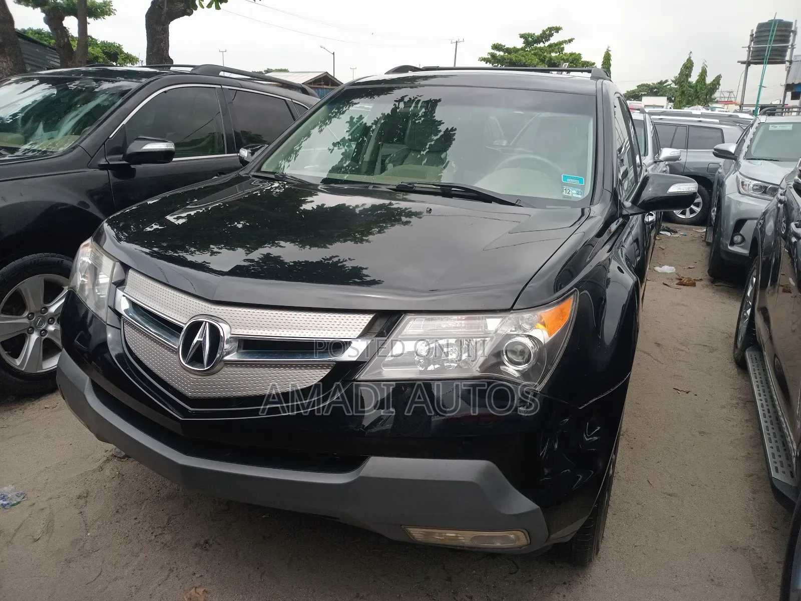 Acura MDX Sport Package AWD (3.7L 6cyl 5A) 2009 Black