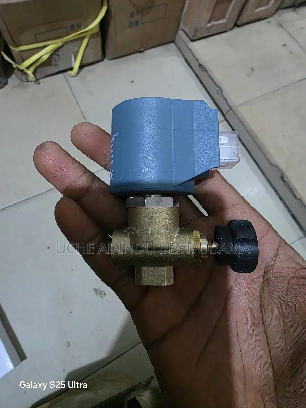 Steam Solenoid Valve With Regulator