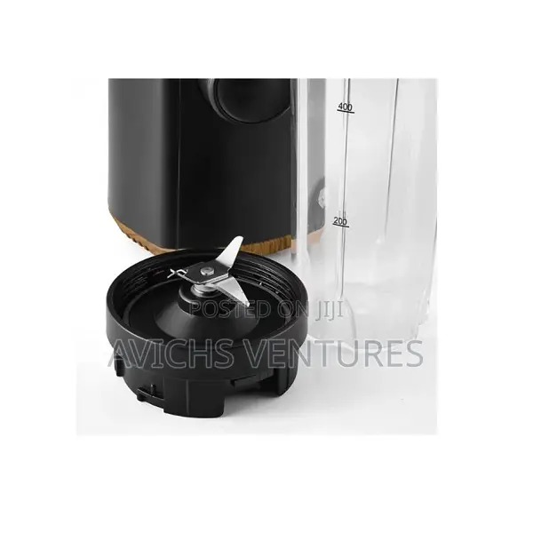Matte Black Scandi Twist Blender