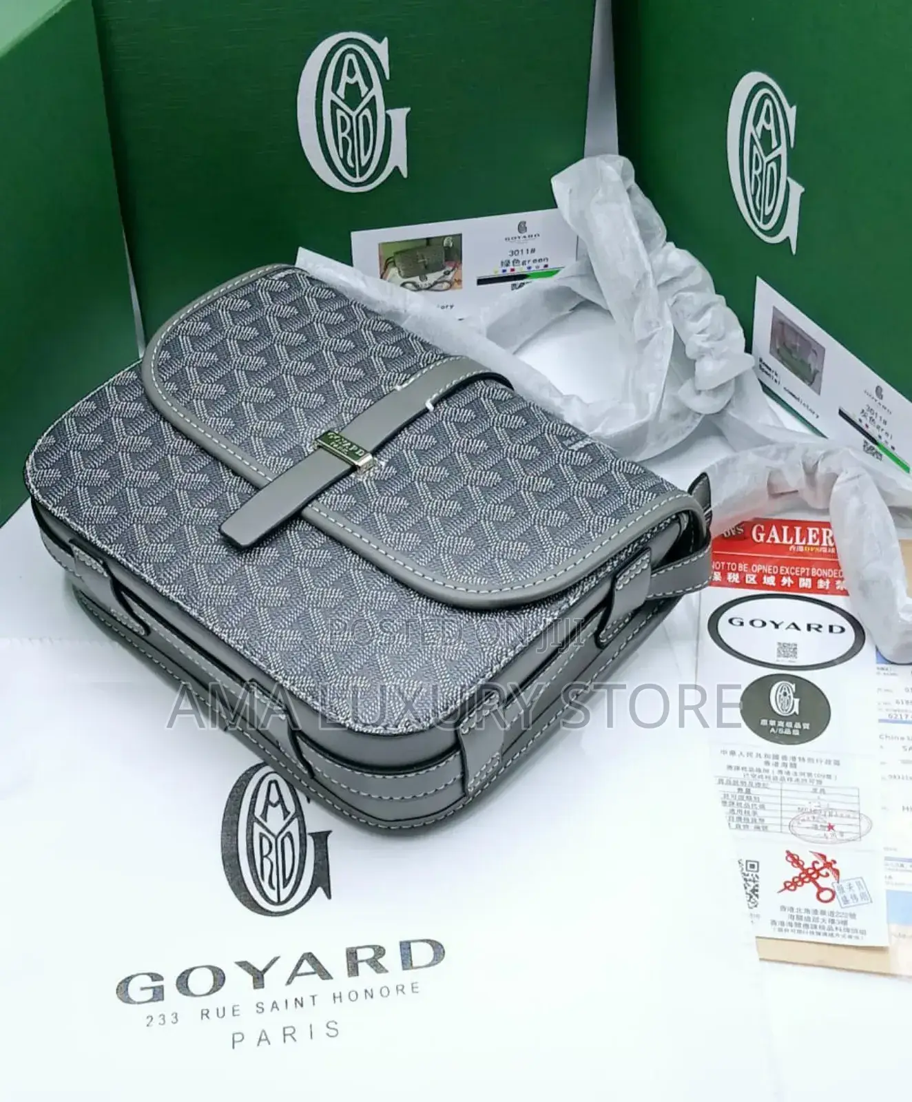 Goyard Luxury Designer Crossbody Side Bags