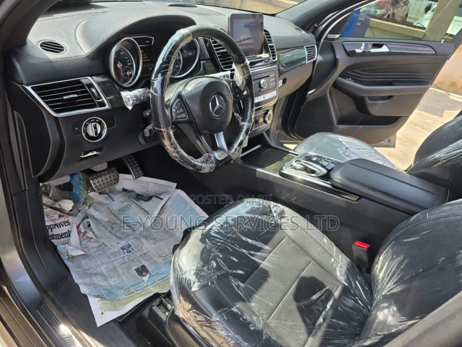 Mercedes-Benz GLE-Class AMG GLE 43 4MATIC 2017 Gray