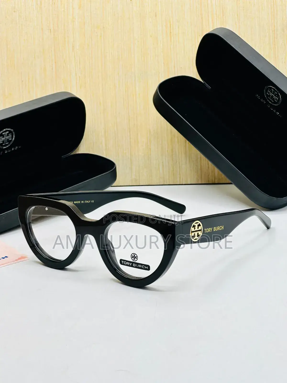 Designers Luxury Transparent Clear Lense Glasses