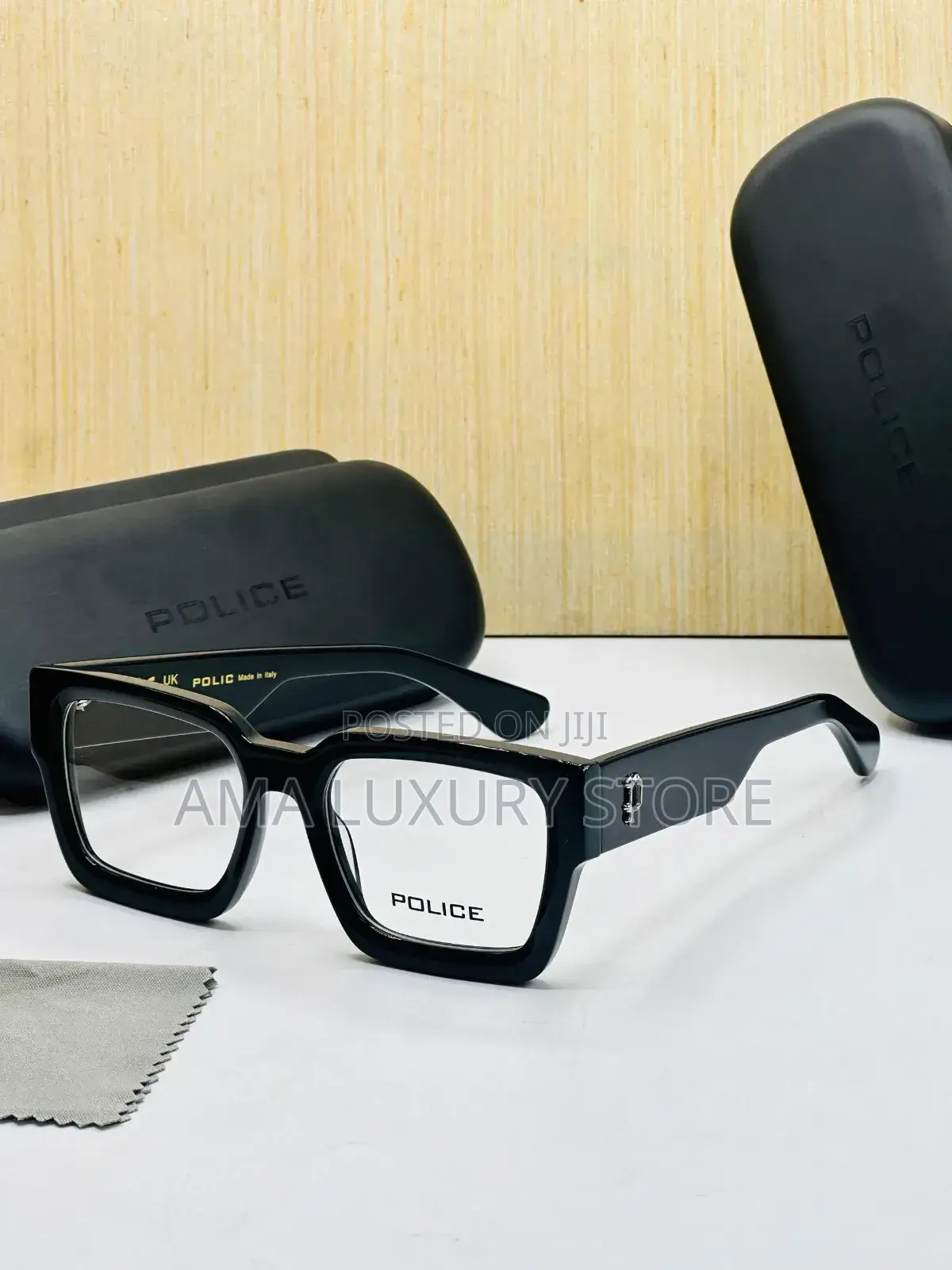 Designers Luxury Transparent Clear Lense Glasses