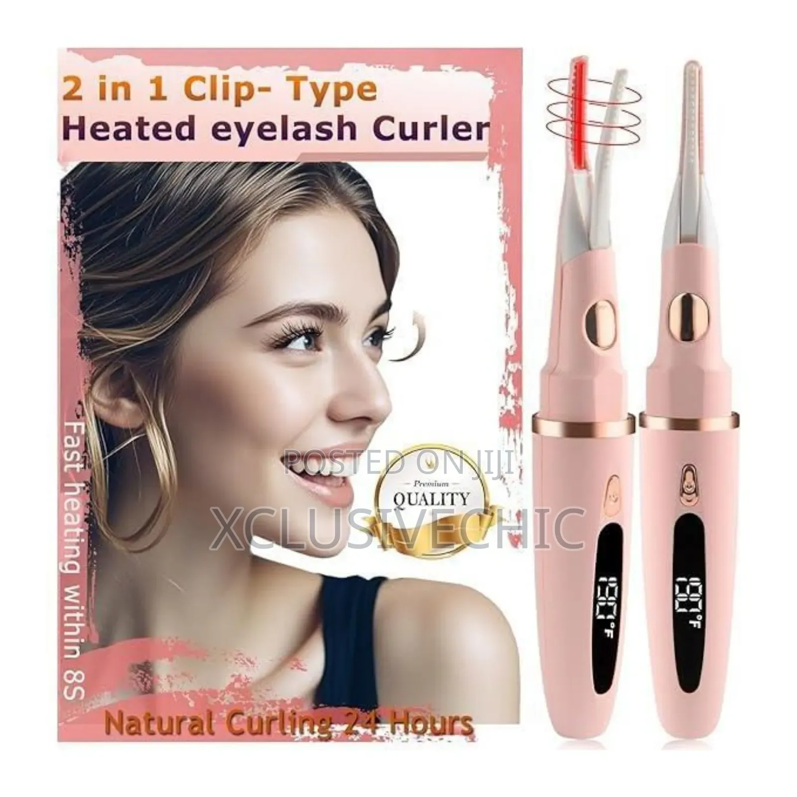 Rechargeable Heated Eyelash Curler