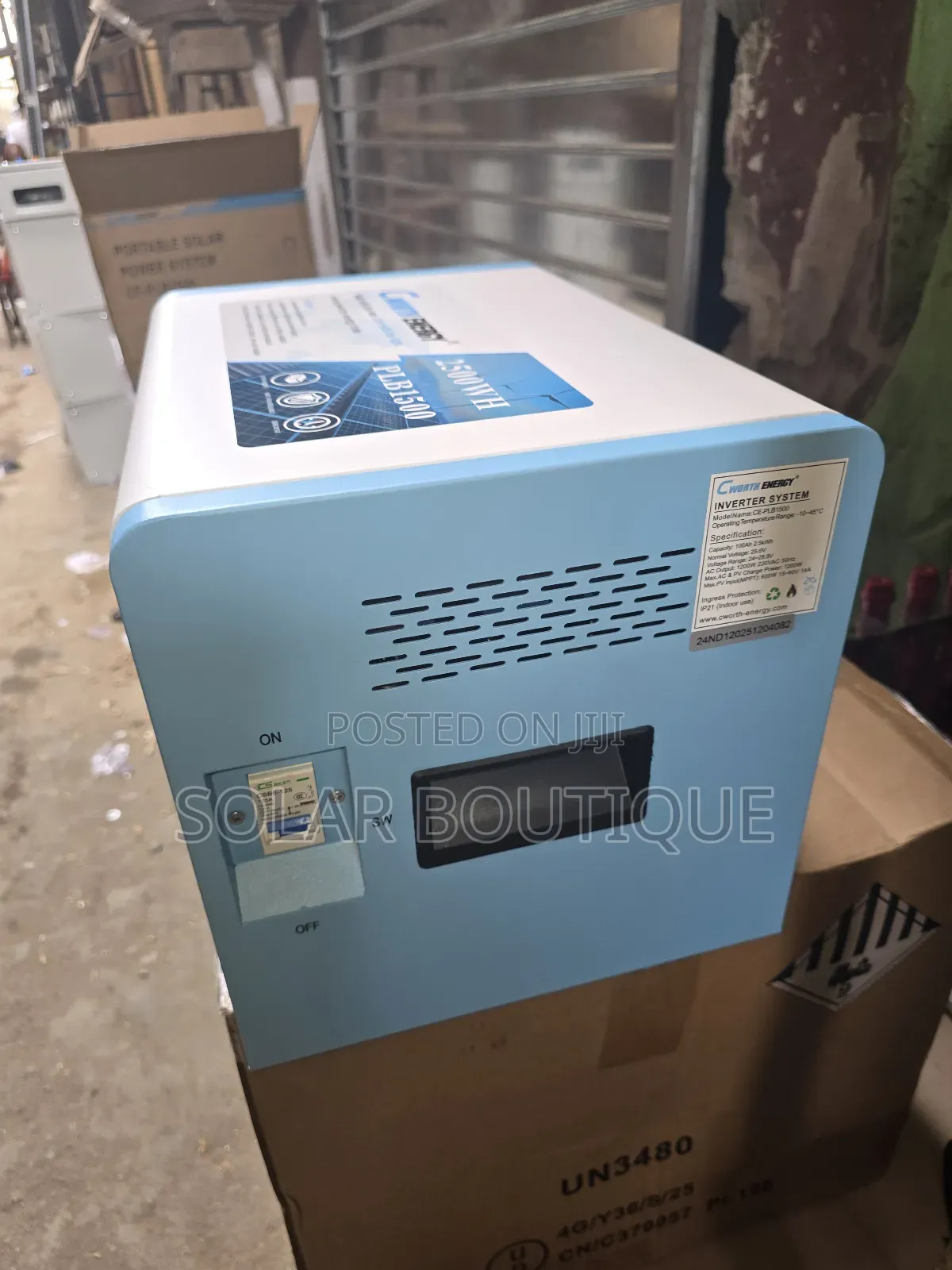 2.5kwh Cworth Solar Power Generator