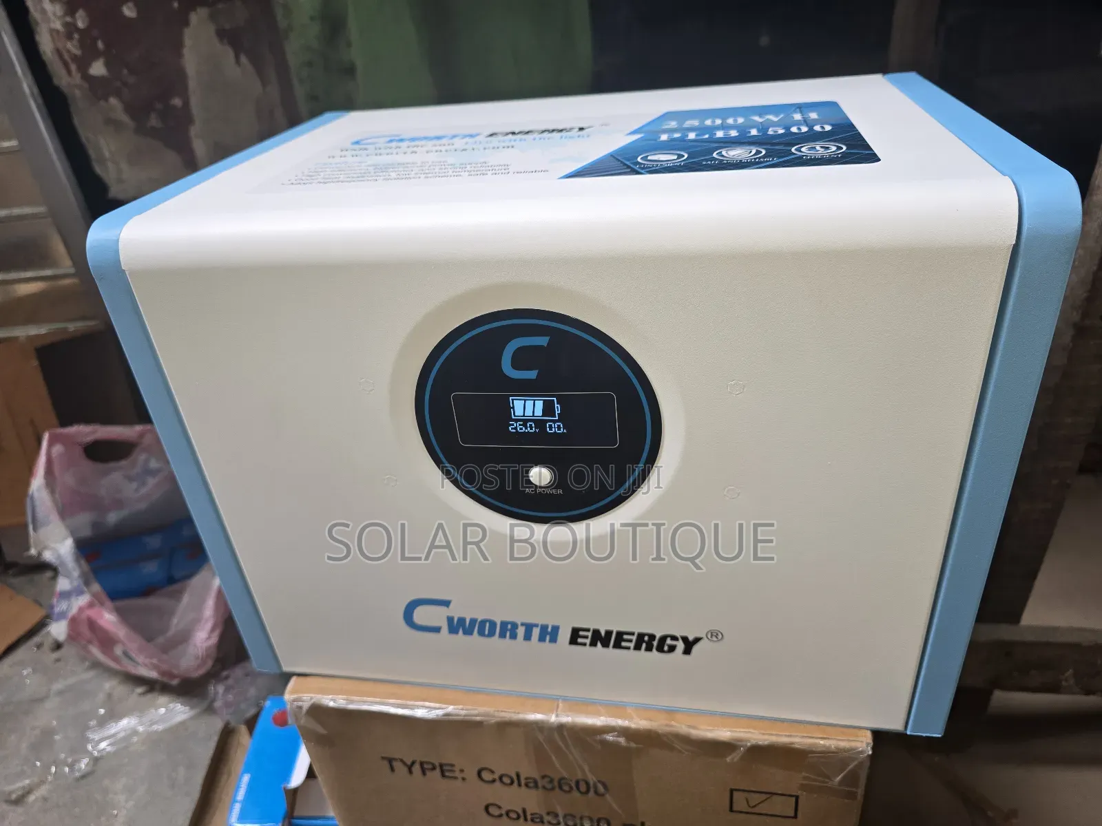 2.5kwh Cworth Solar Power Generator