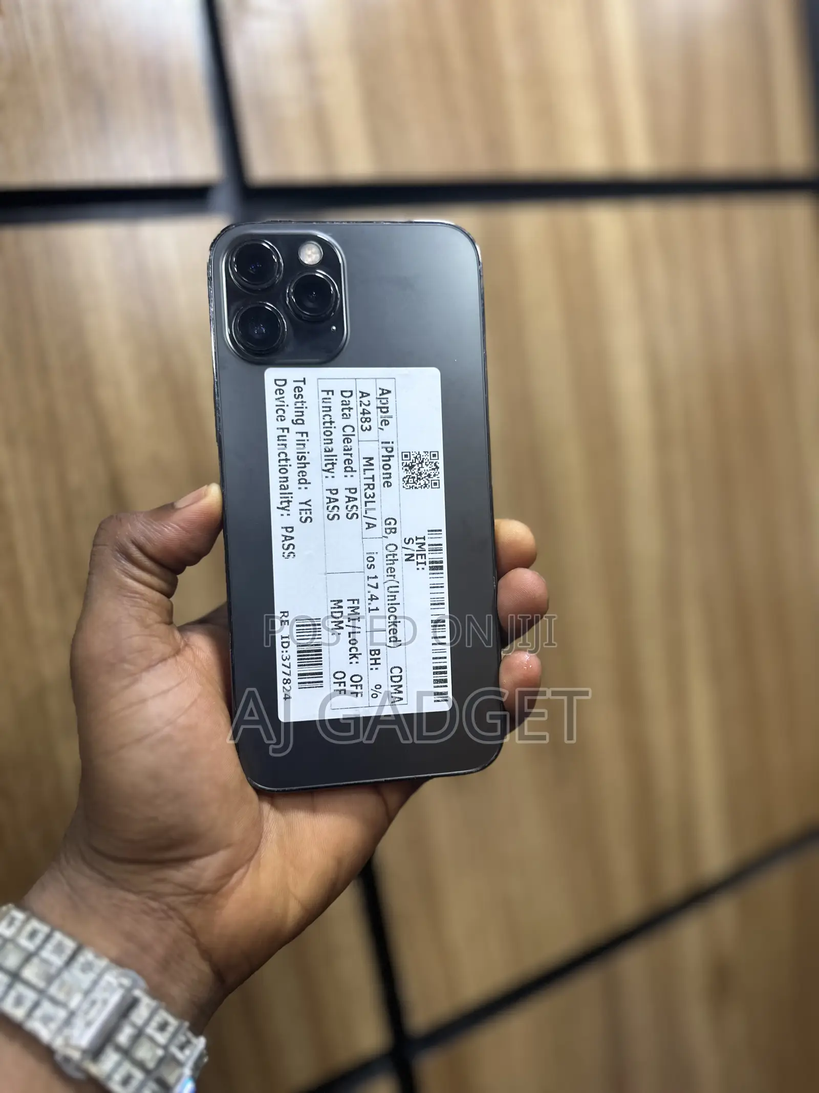 Apple iPhone 12 Pro Max 256 GB Black