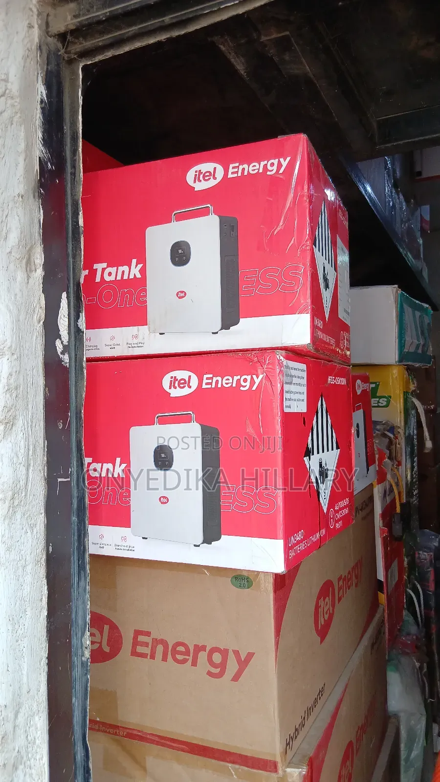 Itel Solar Power Tank