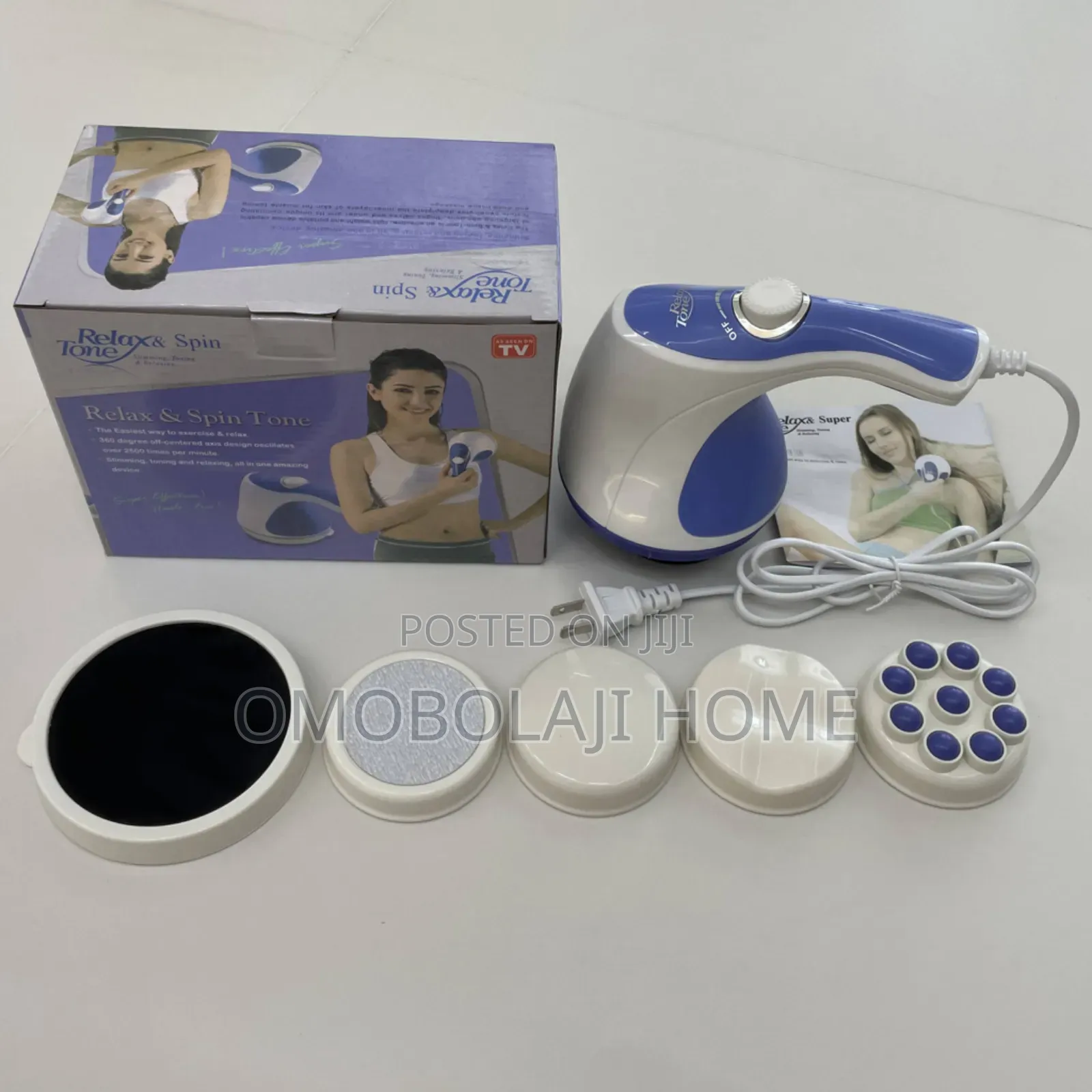 Relax Spin And Tone Body Massager Slimming Toning And Relaxing