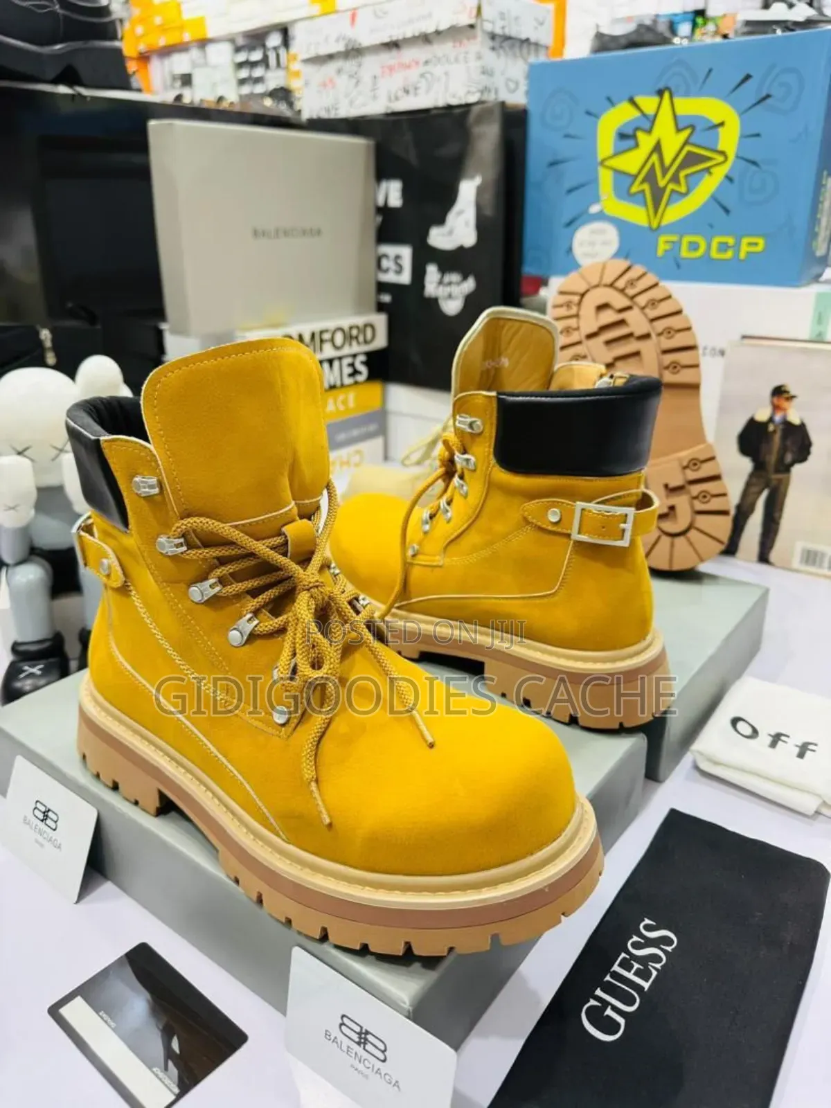 Luxury FDCP Lace-Up Boots