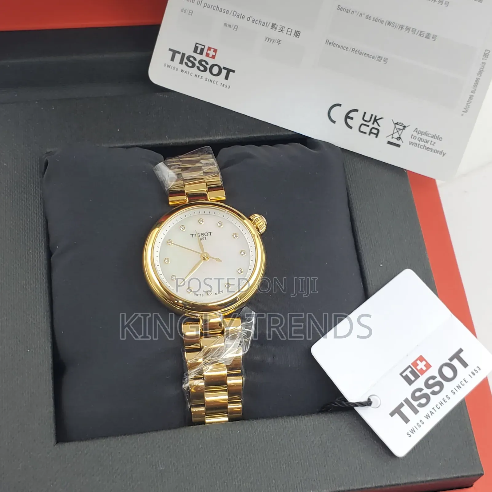 Luxury Female Tissot
Wristwatch