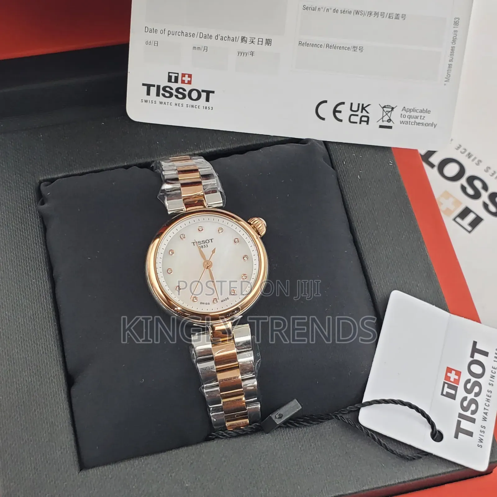 Luxury Female Tissot
Wristwatch