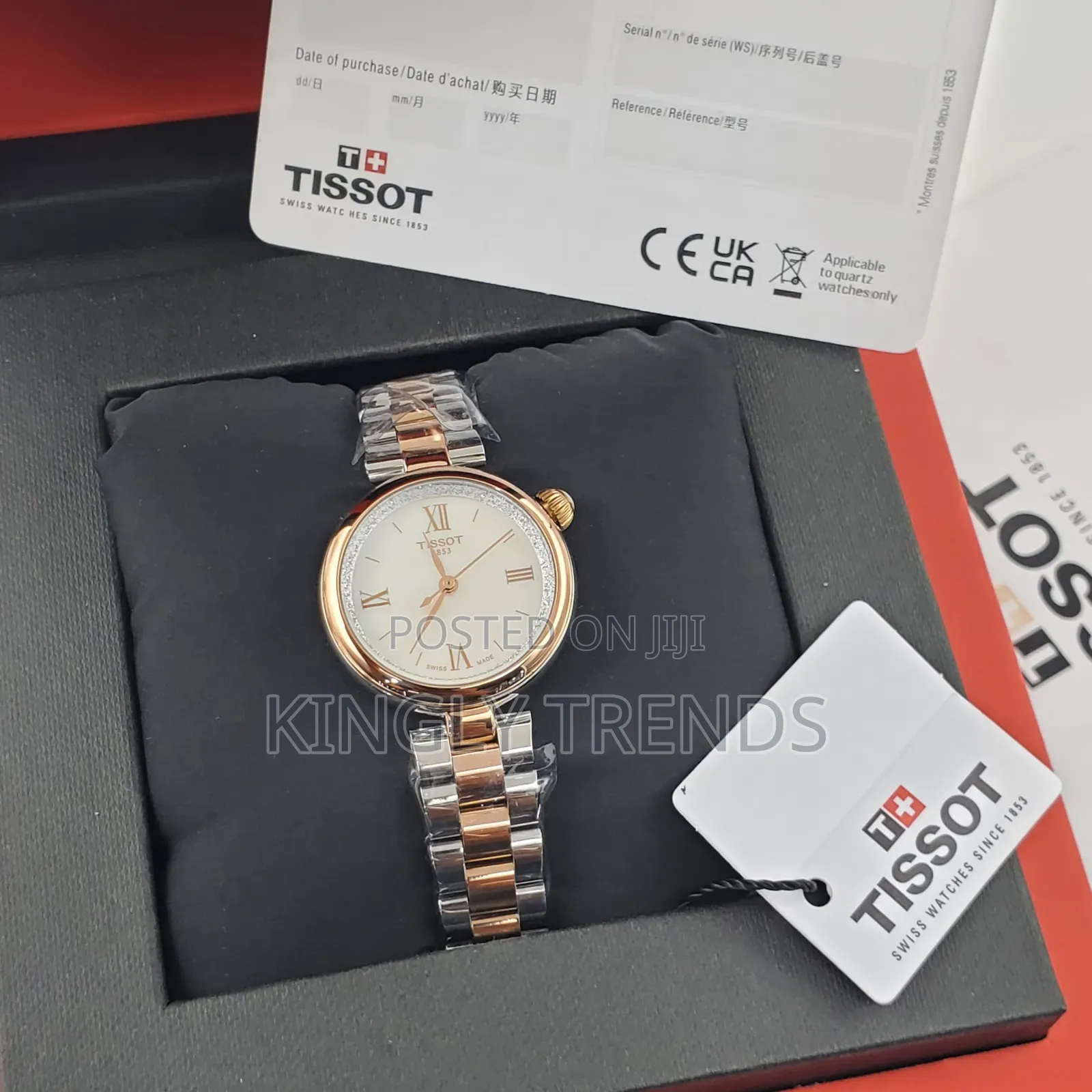 Luxury Female Tissot
Wristwatch