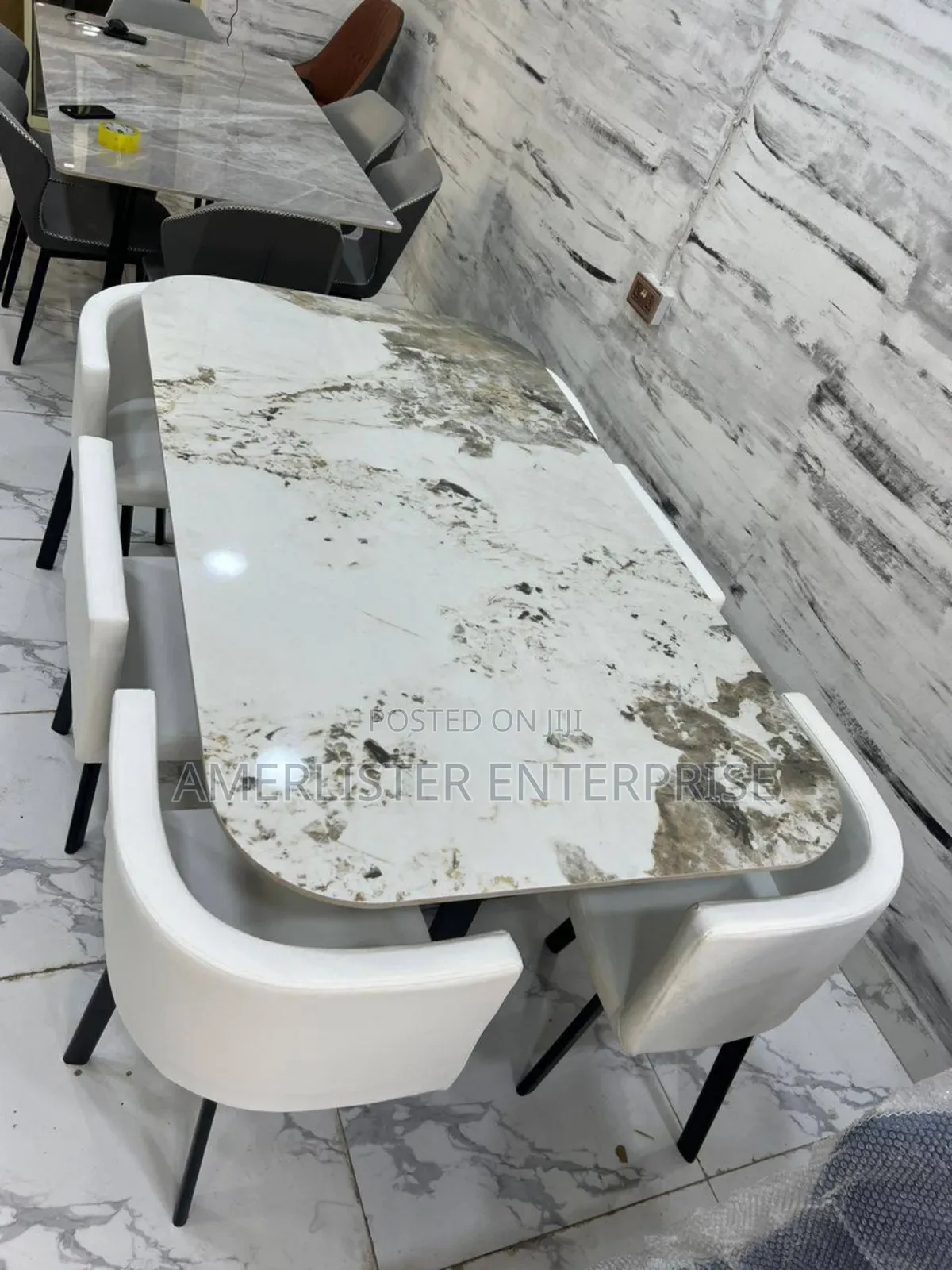 Specsaver Marble Top Dining Set