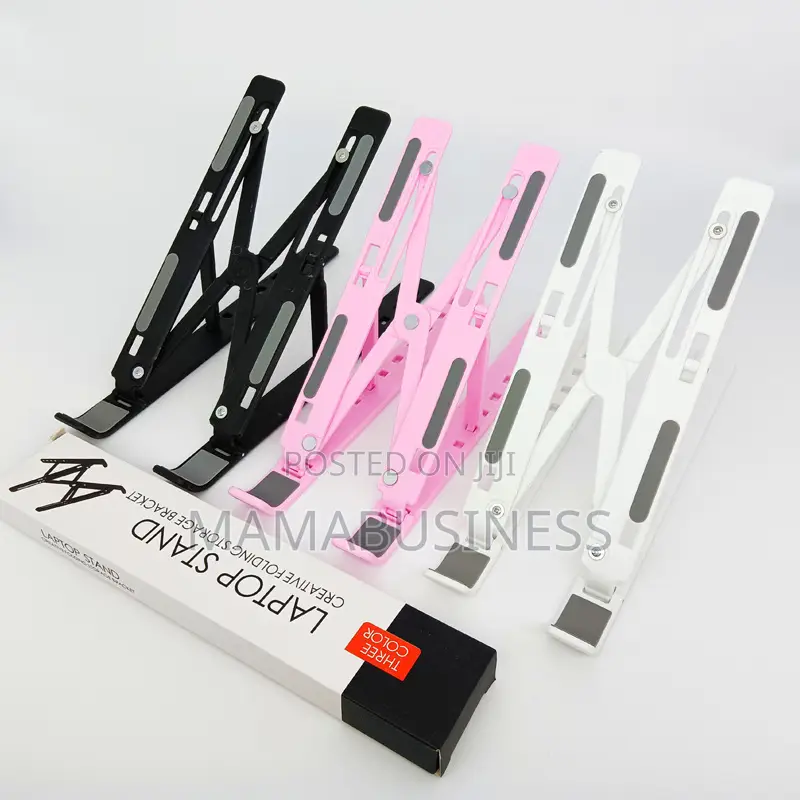 Flexible Plastic Laptop Stand Adjustable Holder