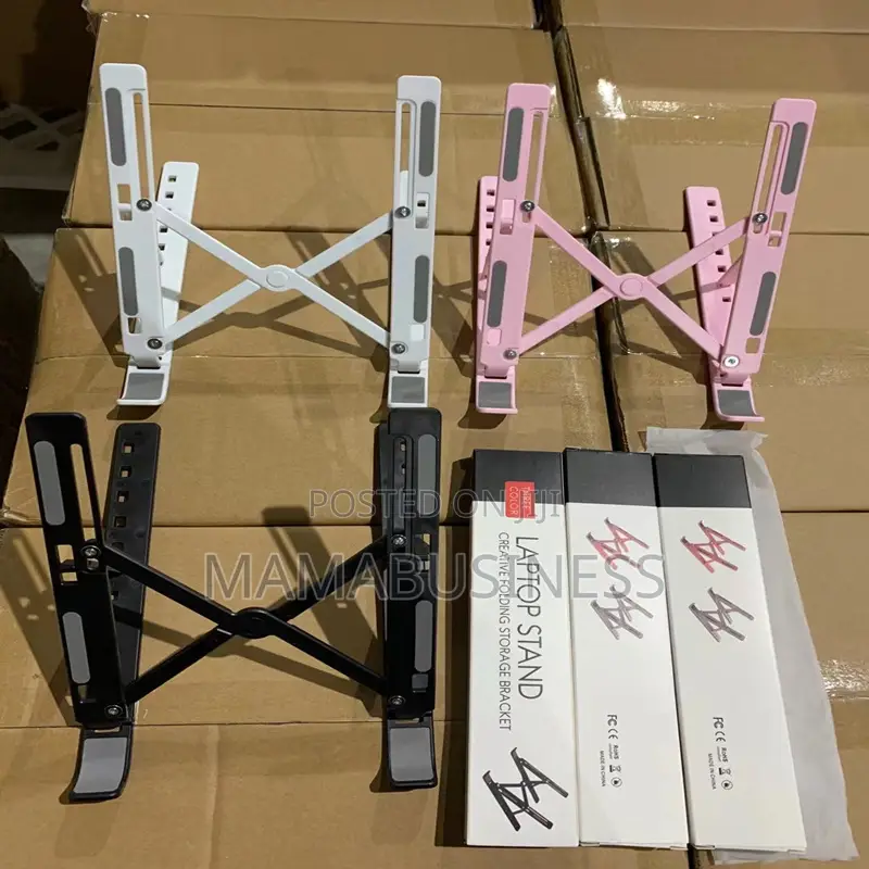 Flexible Plastic Laptop Stand Adjustable Holder