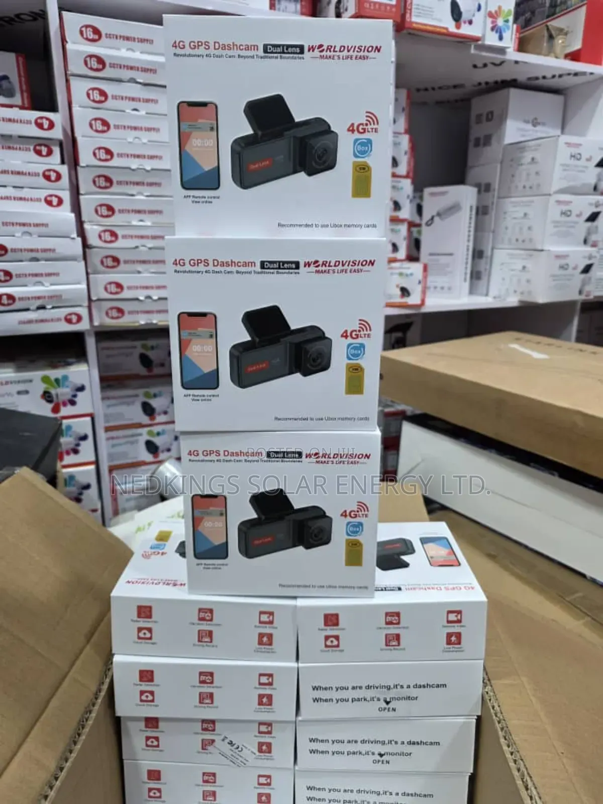 4g Gps Dashcam (Dual Lens)