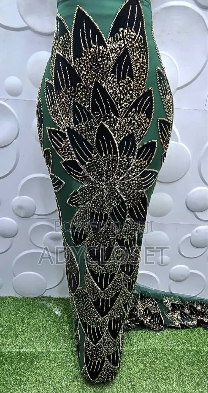 High Quality Luxury Velvet Beaded Lace