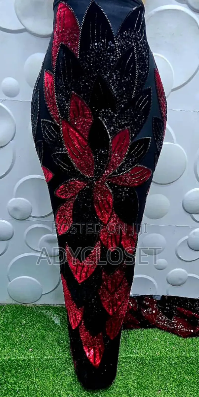 High Quality Luxury Velvet Beaded Lace