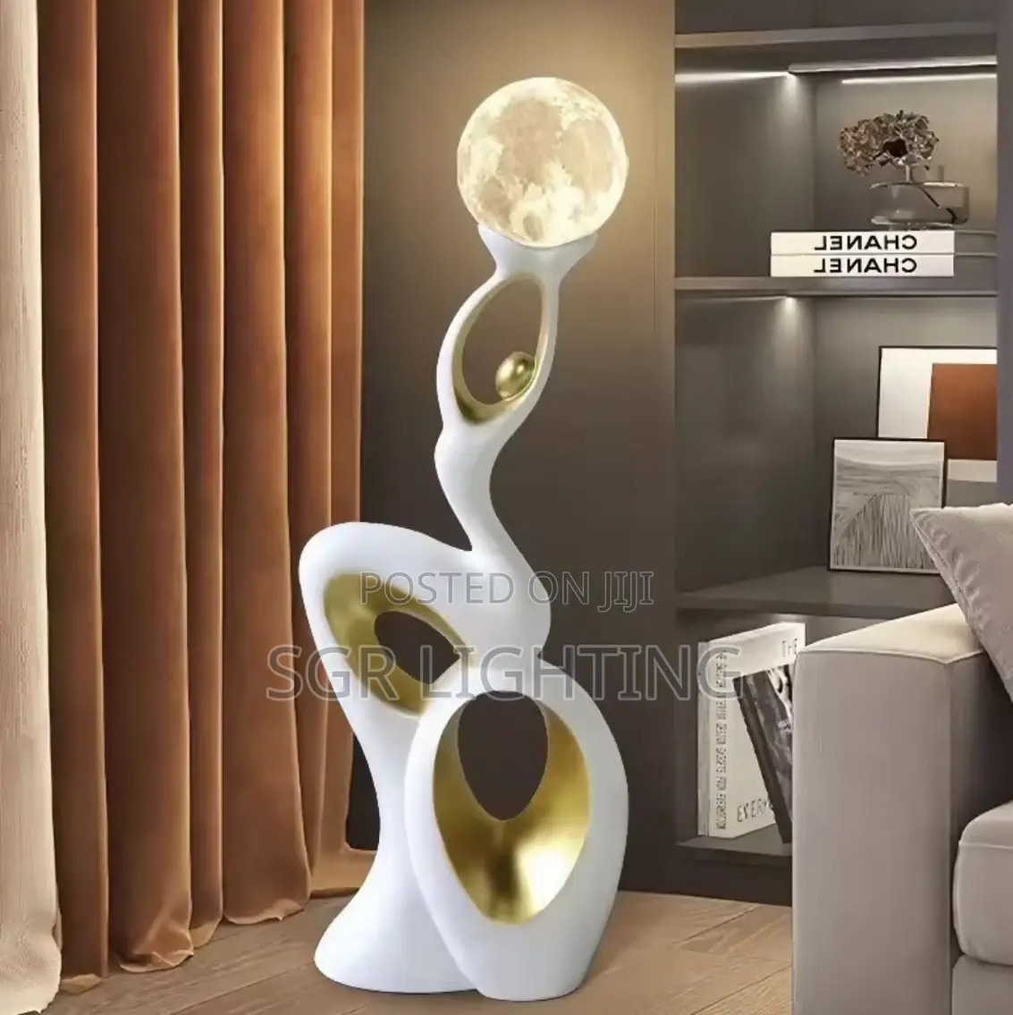 Sculpture Art Humanoid Lamp Living Room Villa Decoration Floor Lamp