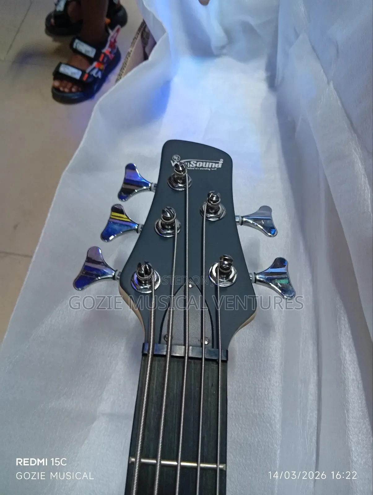 A Very High Standard Bass Guitar Wellsound Five Strings