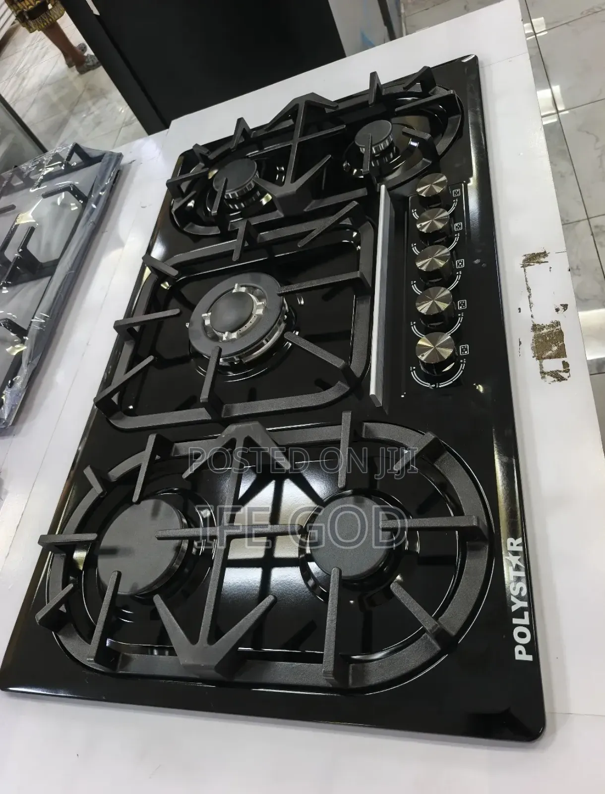 Original High Quality Polystar Inbuilt Premium Luxury 5 Burners Gas