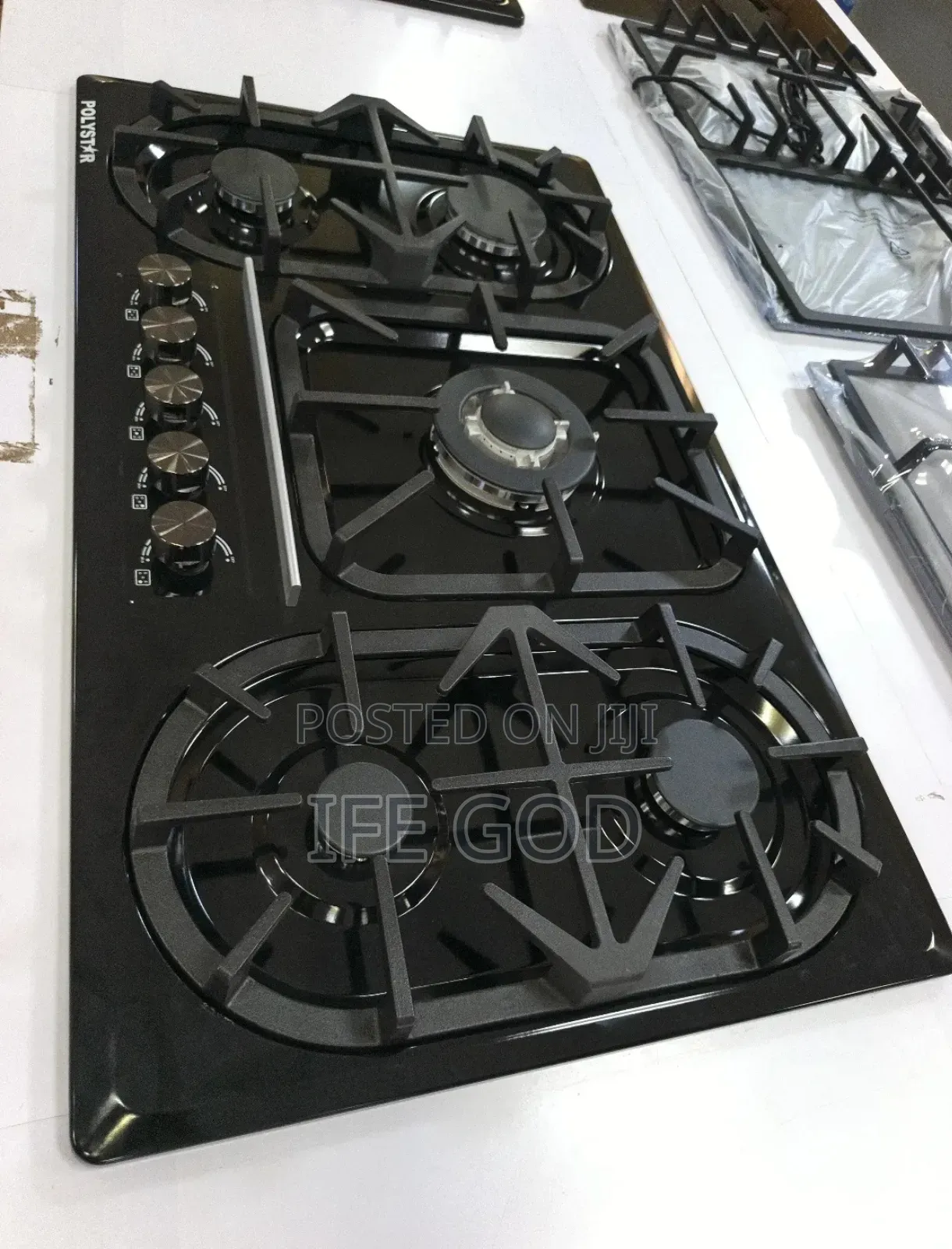 Original High Quality Polystar Inbuilt Premium Luxury 5 Burners Gas