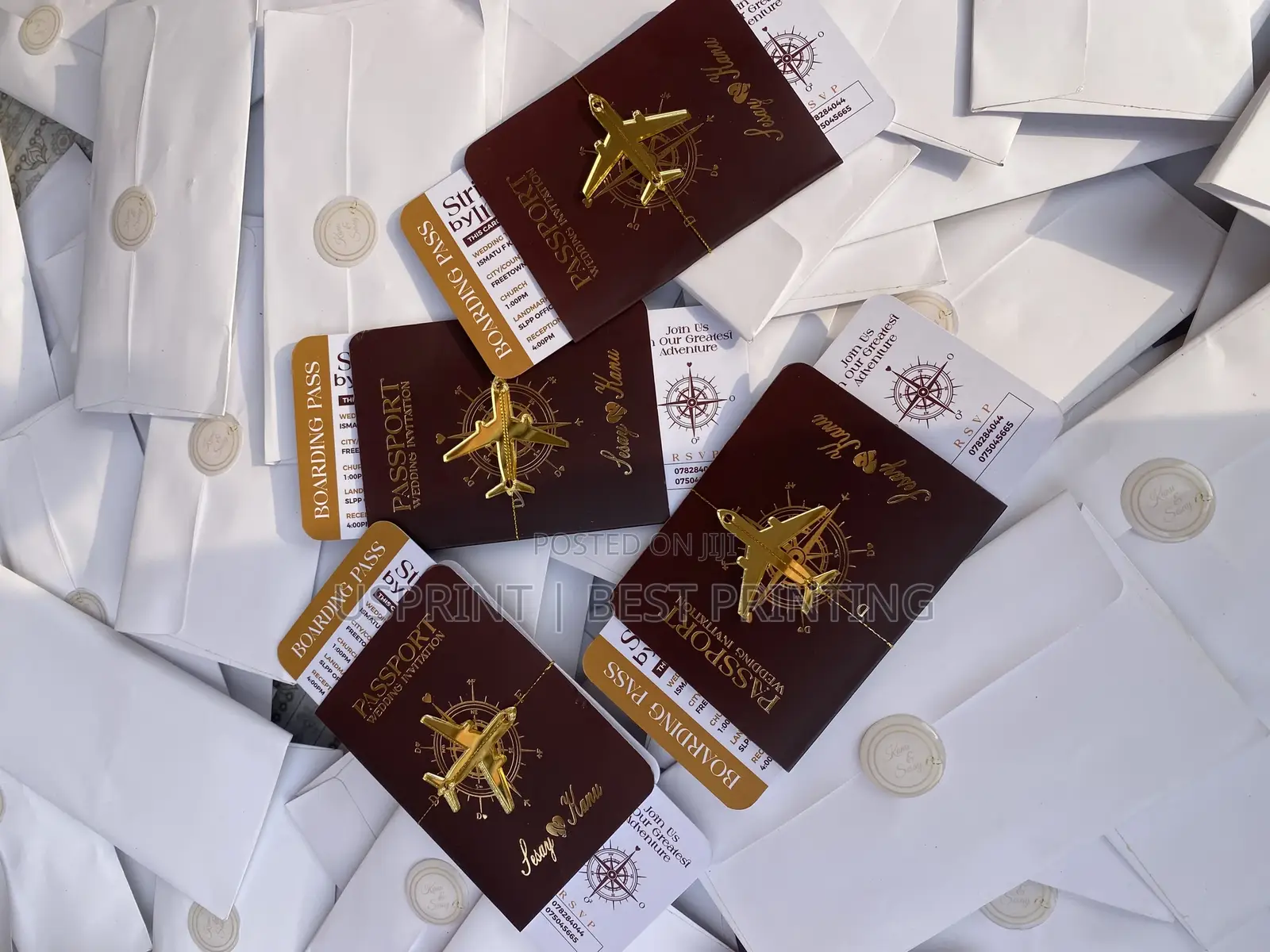 Passport Invitation Card