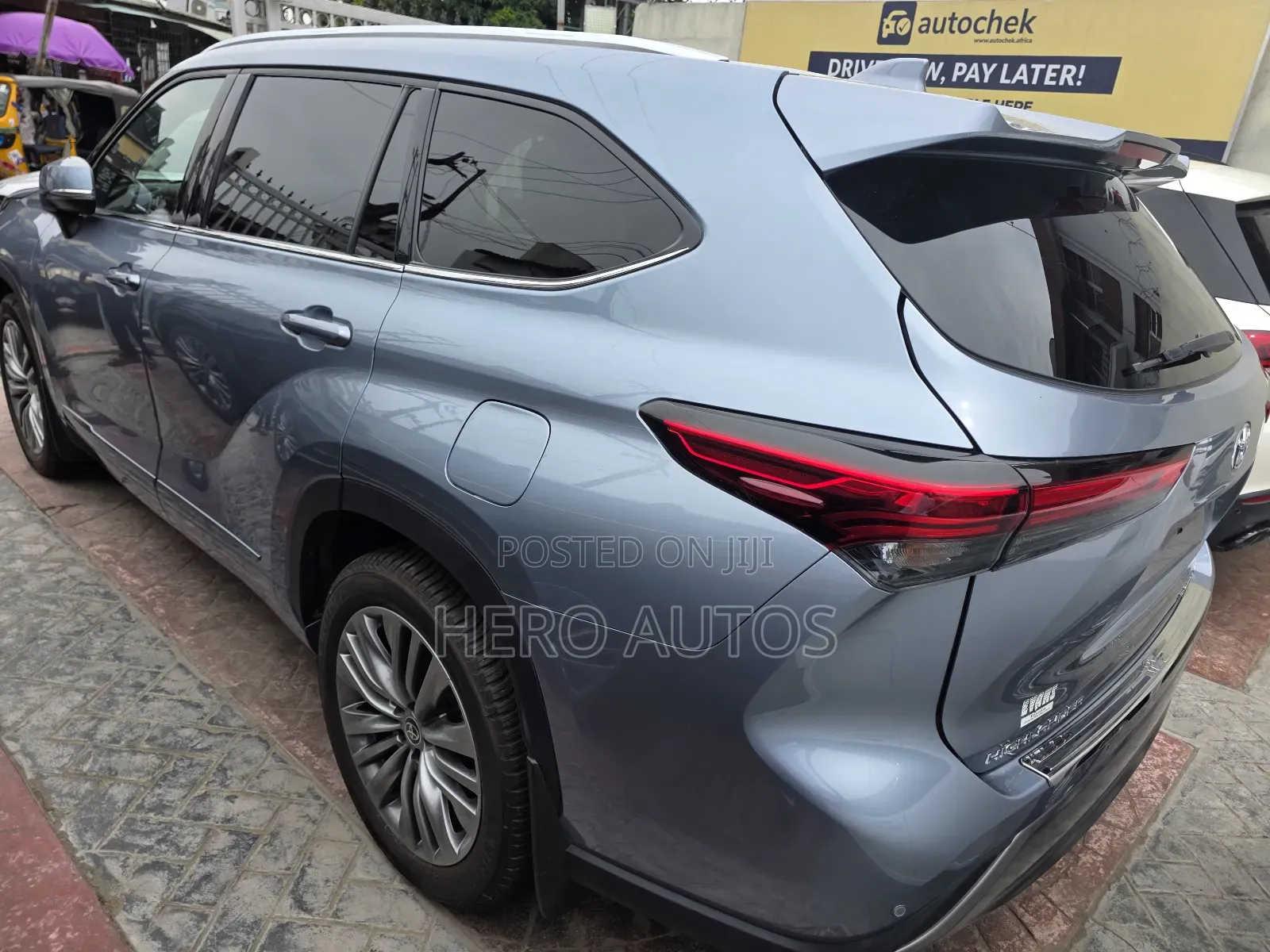 Toyota Highlander Platinum 2021 Blue