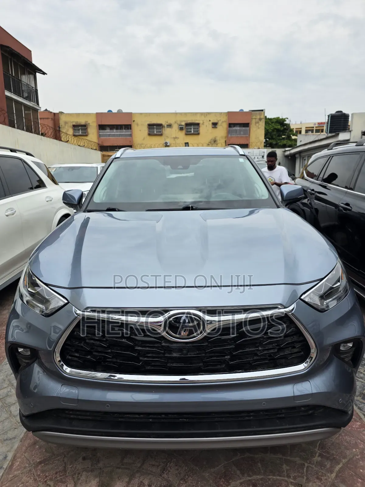 Toyota Highlander Platinum 2021 Blue