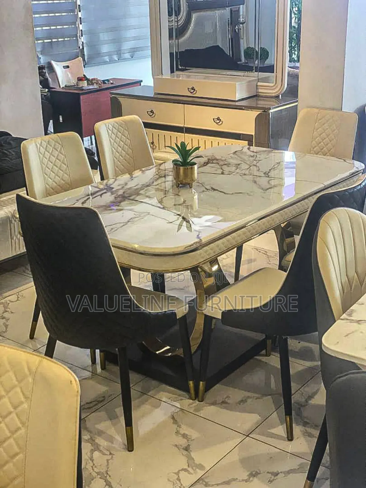 Luxury Marble Dining Set