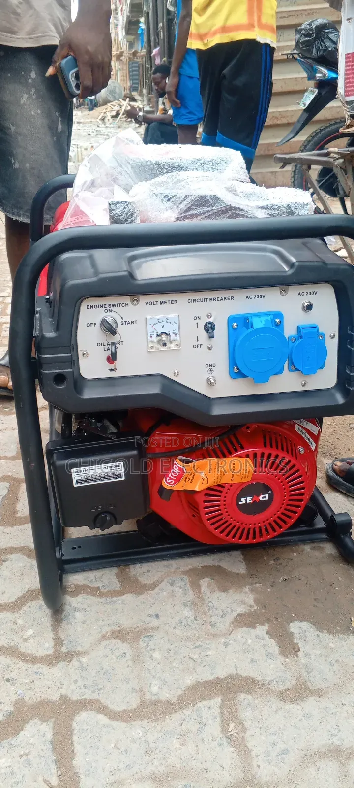 Original Senci Generator 10 Kva 100% Copper Coin 1 Year Warranty